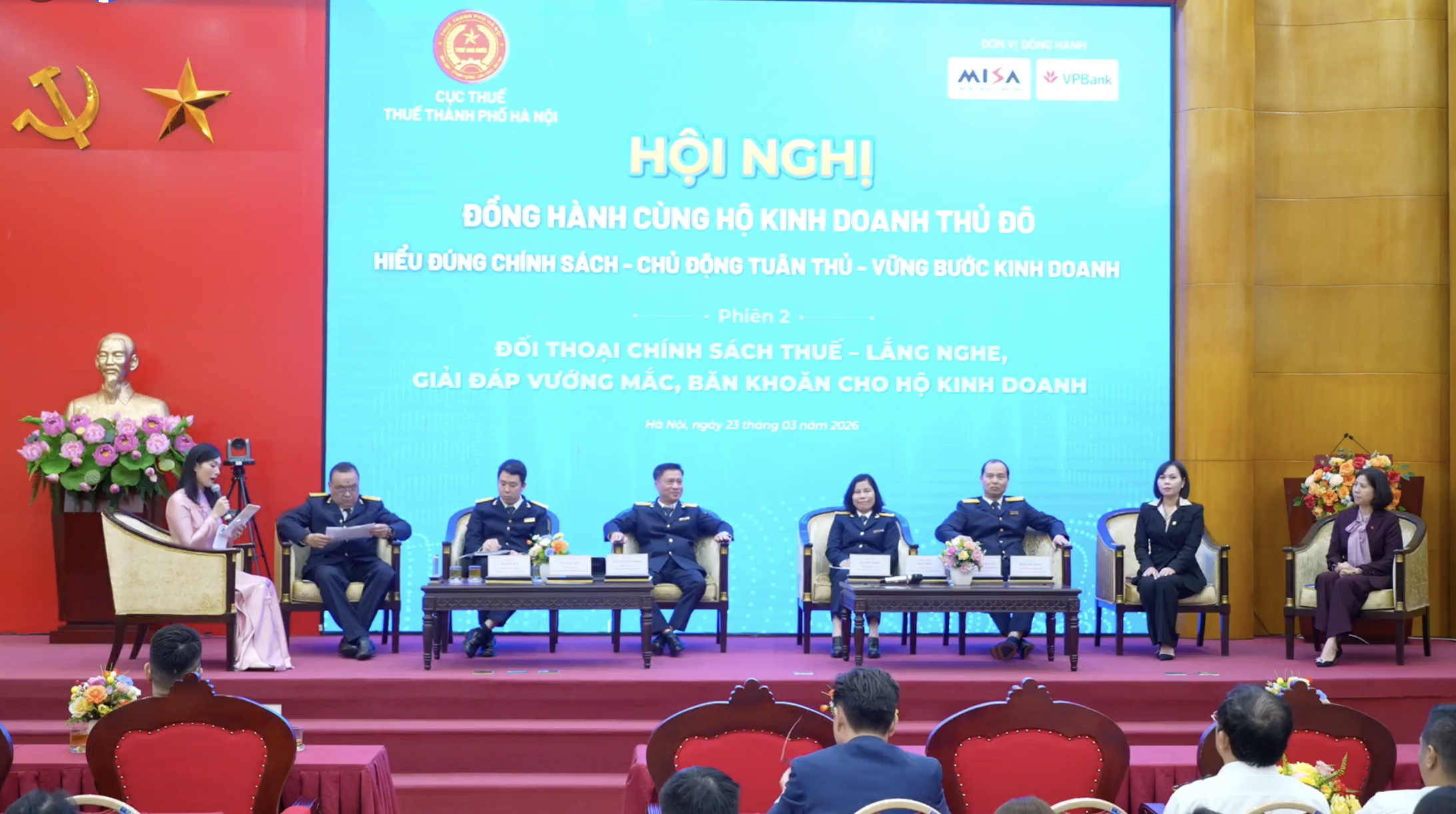 Hội nghị “Đồng hành cùng hộ PG88 Uy Tín Số 1 Việt Nam Thủ đô” do Thuế TP.Hà Nội tổ chức ngày 23/3