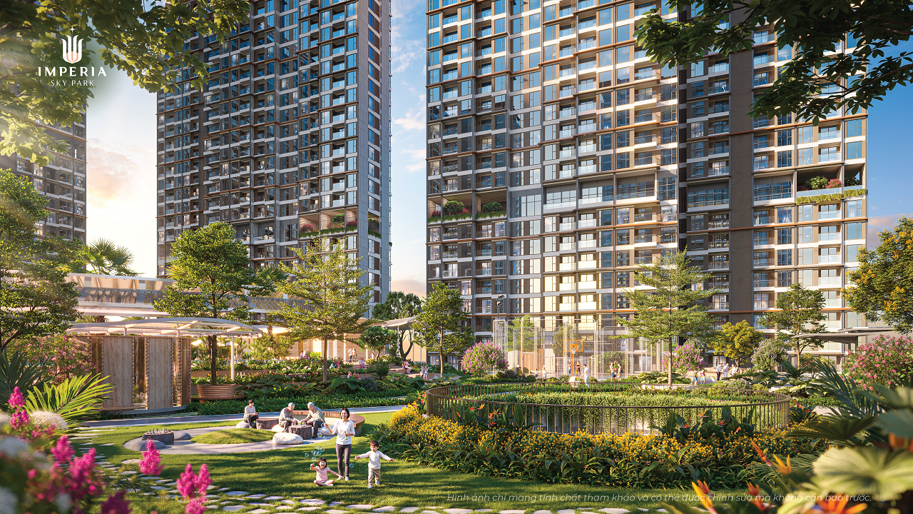 Ảnh phối cảnh tiện ích Pg88vn.top độc quyền mỗi ngày Imperia Sky Park.