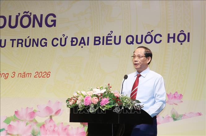 Phó Chủ tịch PG88 ⭐ Link trang chủ số 1 nhà cái PG88 com casino slot Trần Quang Phương phát biểu chỉ đạo tại hội nghị. Ảnh: TTXVN.