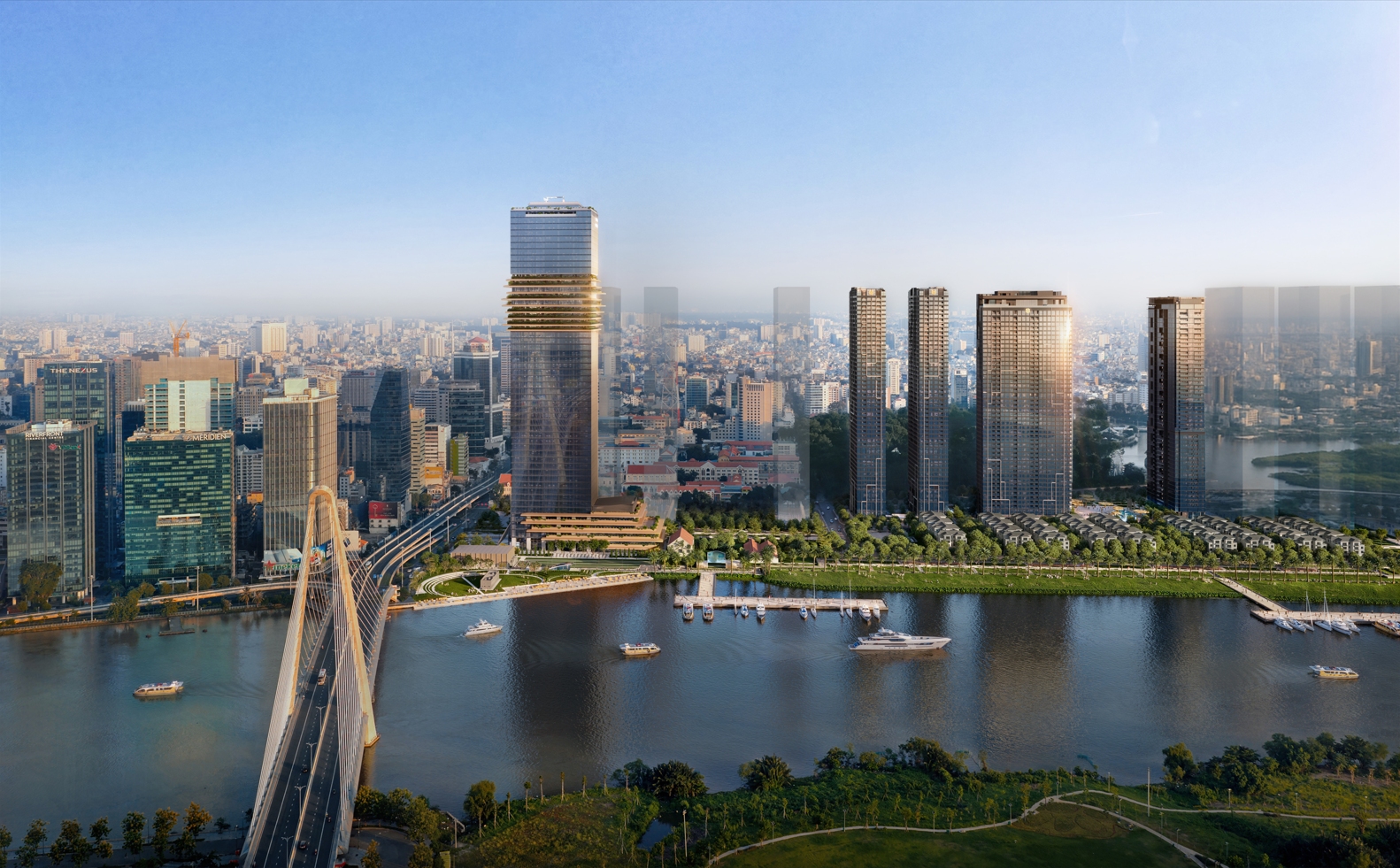 Khu vực Ba Son Phường Sài Gòn (Quận 1 cũ) với định hướng trở thành quảng trường ven sông mang tầm vóc quốc tế của TP.HCM.