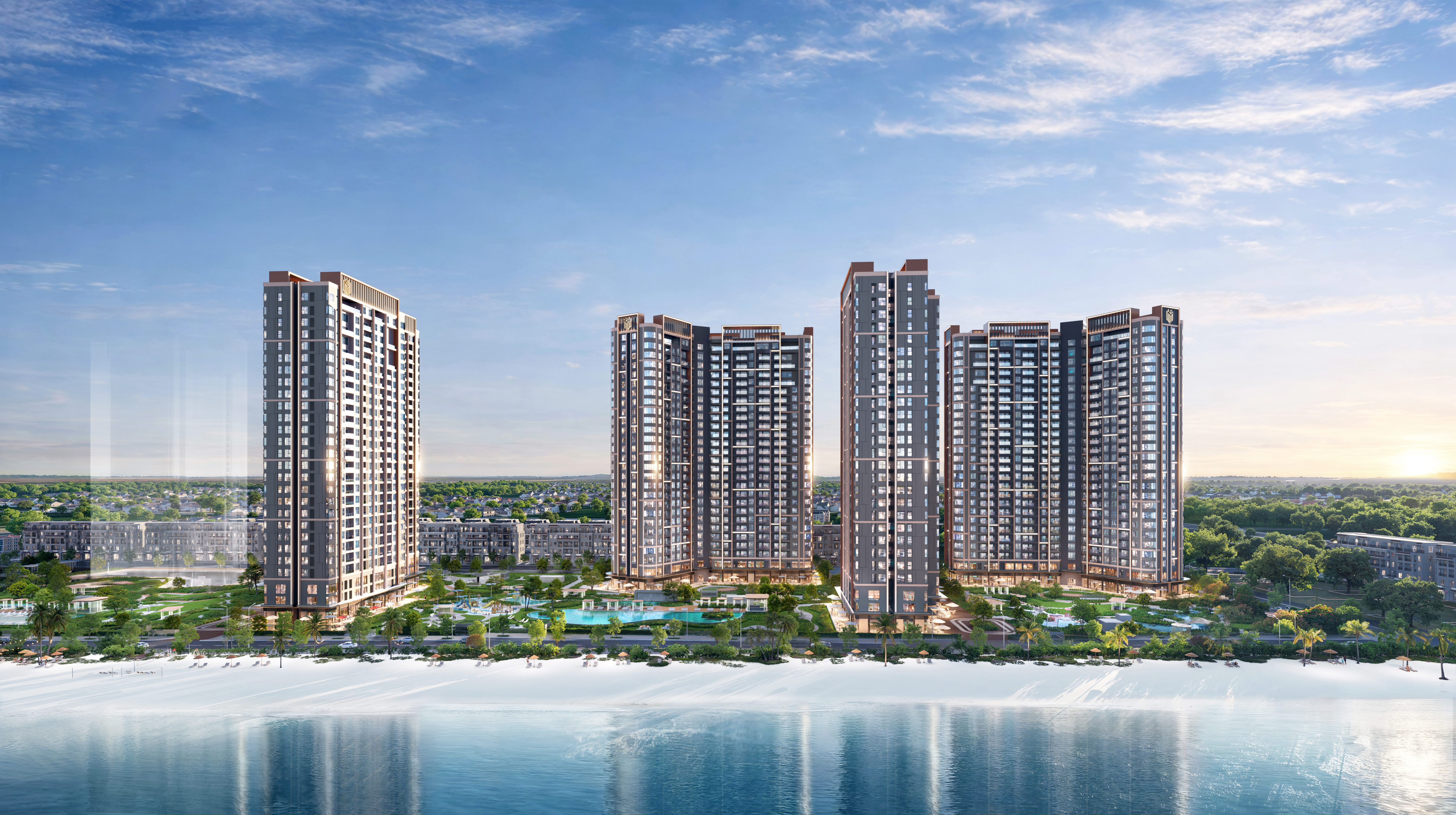Phân khu The Sand - “Miền kết tinh tự tại dành riêng” tại vị trí tâm điểm Masteri Grand Coast.