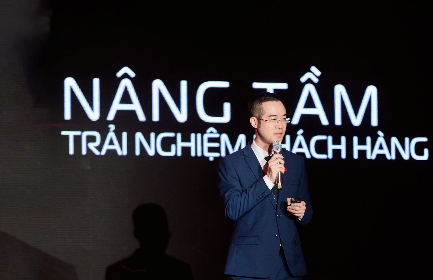 Ông Nguyễn Tiến Dũng - Giám đốc Viettel Customer Service chia sẻ về mục tiêu Pg88vnd link khuyến  năng lực trải nghiệm khách hàng. Ảnh:&nbsp;Viettel Customer Service.