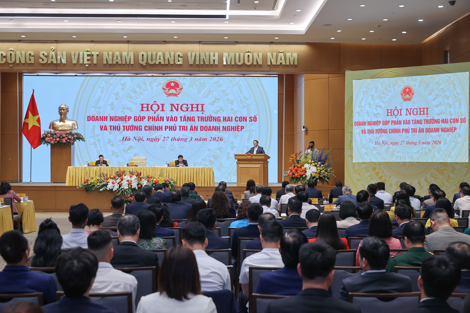 Hội nghị “6Pg88.con độc quyền mỗi ngày góp phần vào tăng trưởng hai con số và Thủ tướng Chính phủ tri ân 6Pg88.con độc quyền mỗi ngày” ngày 27/3/2026 tại TP. Hà Nội. 