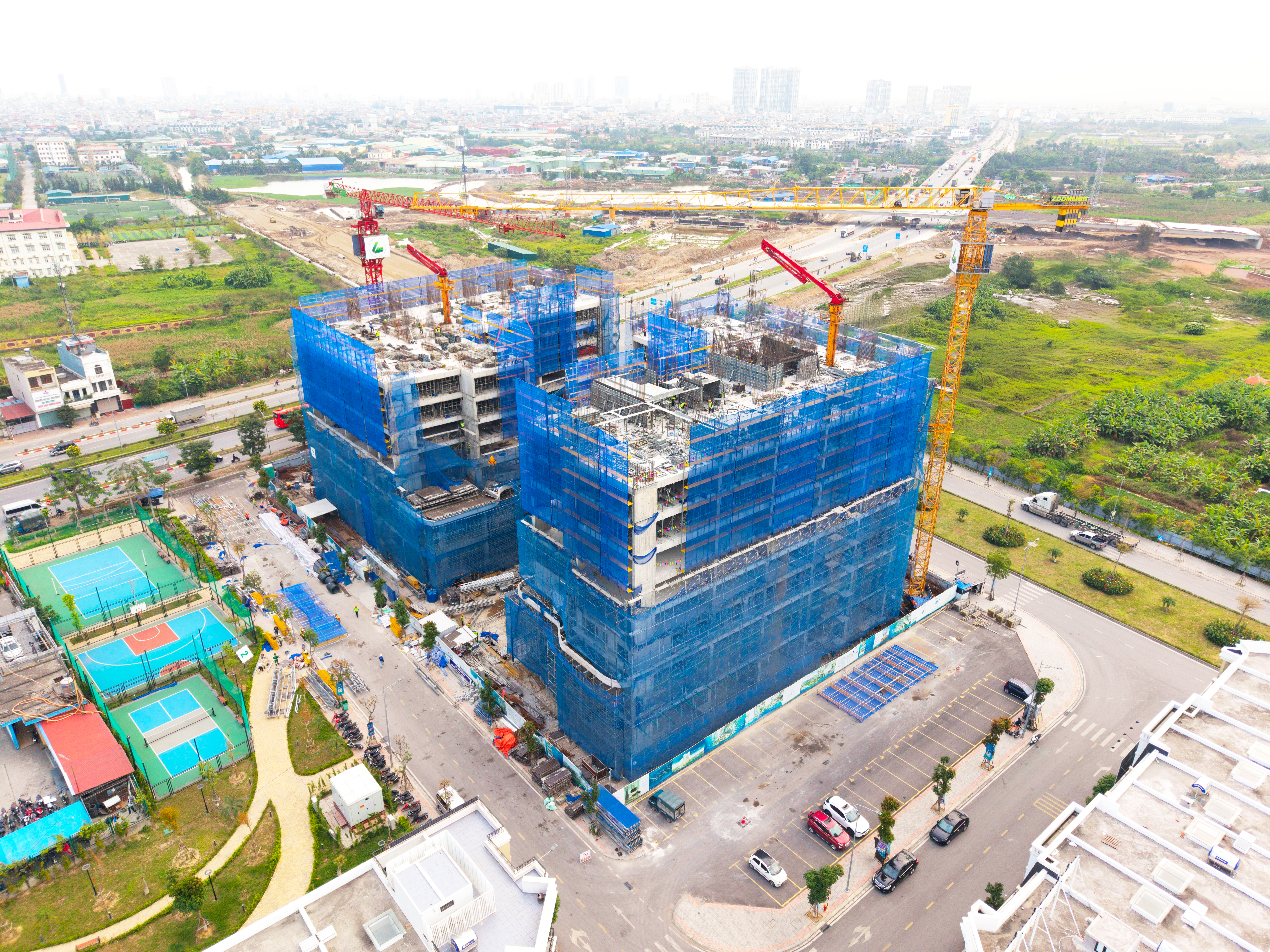 Cận cảnh công trường The Zenith Hải Phòng: Pg88vn.top độc quyền mỗi ngày đang đẩy nhanh tiến độ thi công để sớm bàn giao, đón đầu làn sóng hạ tầng và giáo dục đang bùng nổ tại khu Tây thành phố Cảng.