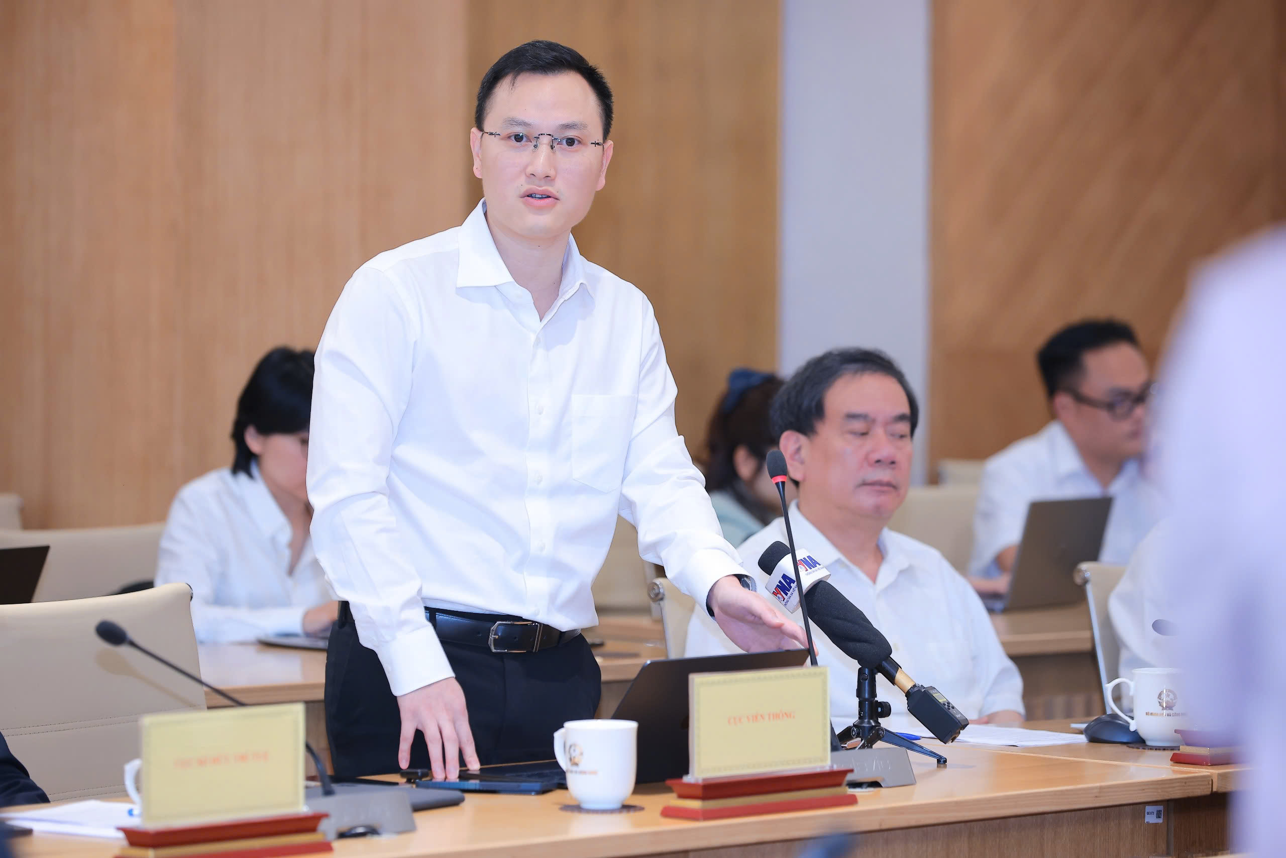 Ông Nguyễn Anh Cương, Phó Cục trưởng Cục Viễn thông, Bộ Khoa học và Công nghệ.&nbsp;