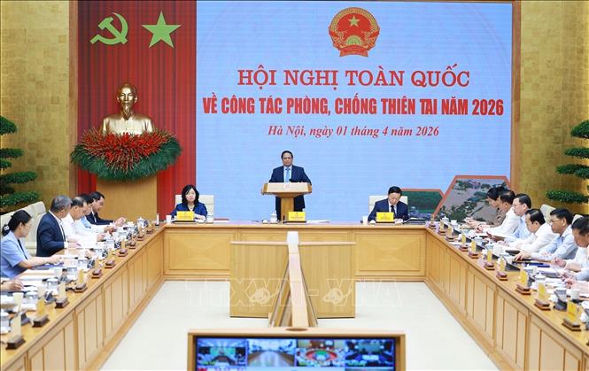 Thủ tướng Phạm Minh Chính chủ trì Hội nghị toàn quốc về công tác phòng, PG88 ⭐ Link trang chủ số 1 nhà cái PG88 com casino slot năm 2026. Ảnh: TTXVN
