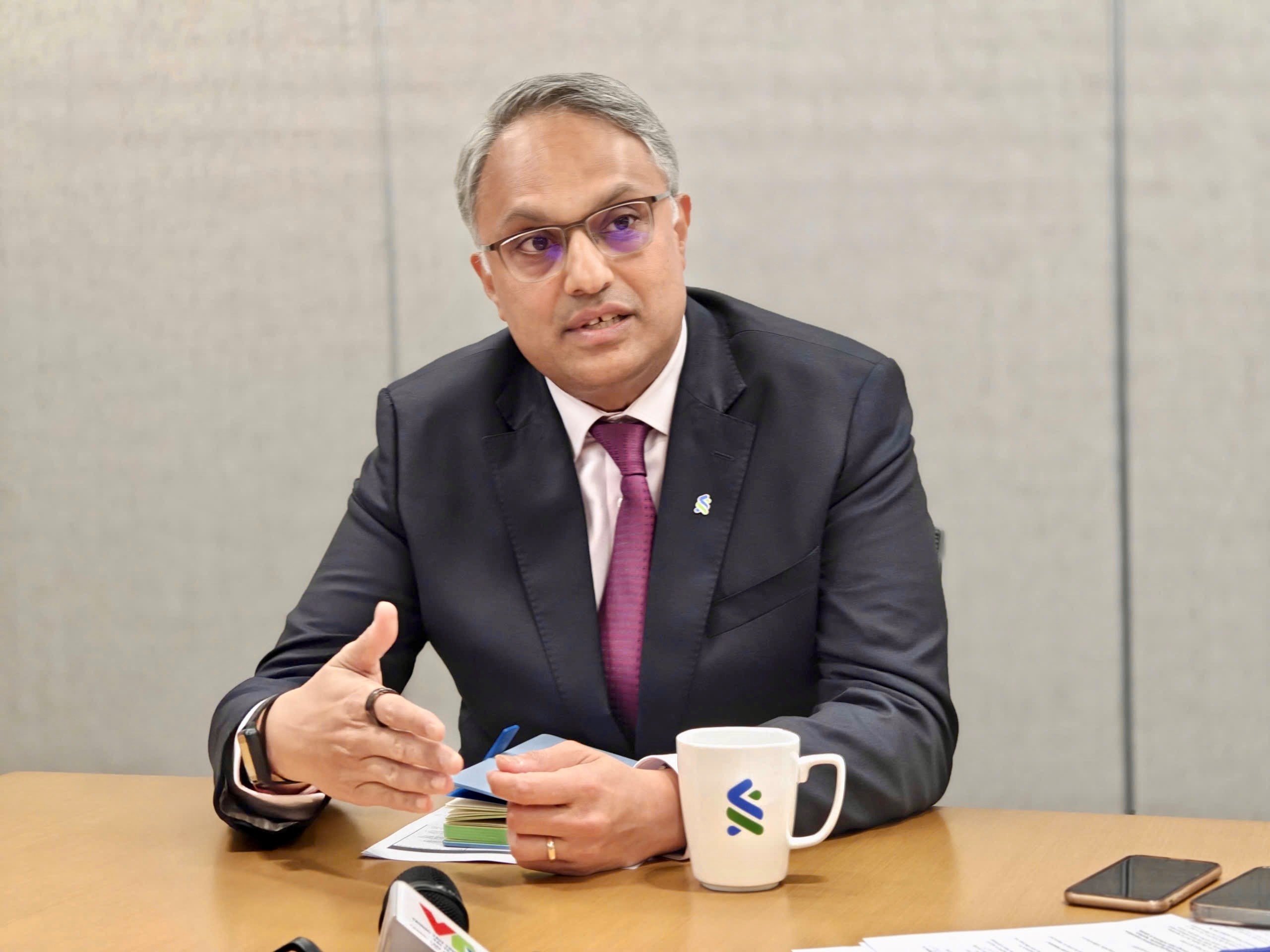 Ông Mahesh Kini, Giám đốc Toàn cầu mảng Quản lý Dòng tiền của Standard Chartered Bank.