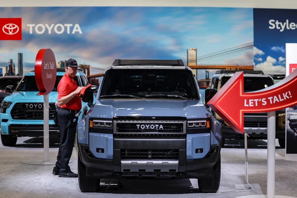 Toyota đã công bố kế hoạch Pg88vn Trang Chủ Chính Thức 10 tỷ USD vào Mỹ trong vòng 5 năm tới, nhưng chỉ cung cấp thông tin chi tiết về khoảng 2 tỷ USD. Ảnh: Reuters.