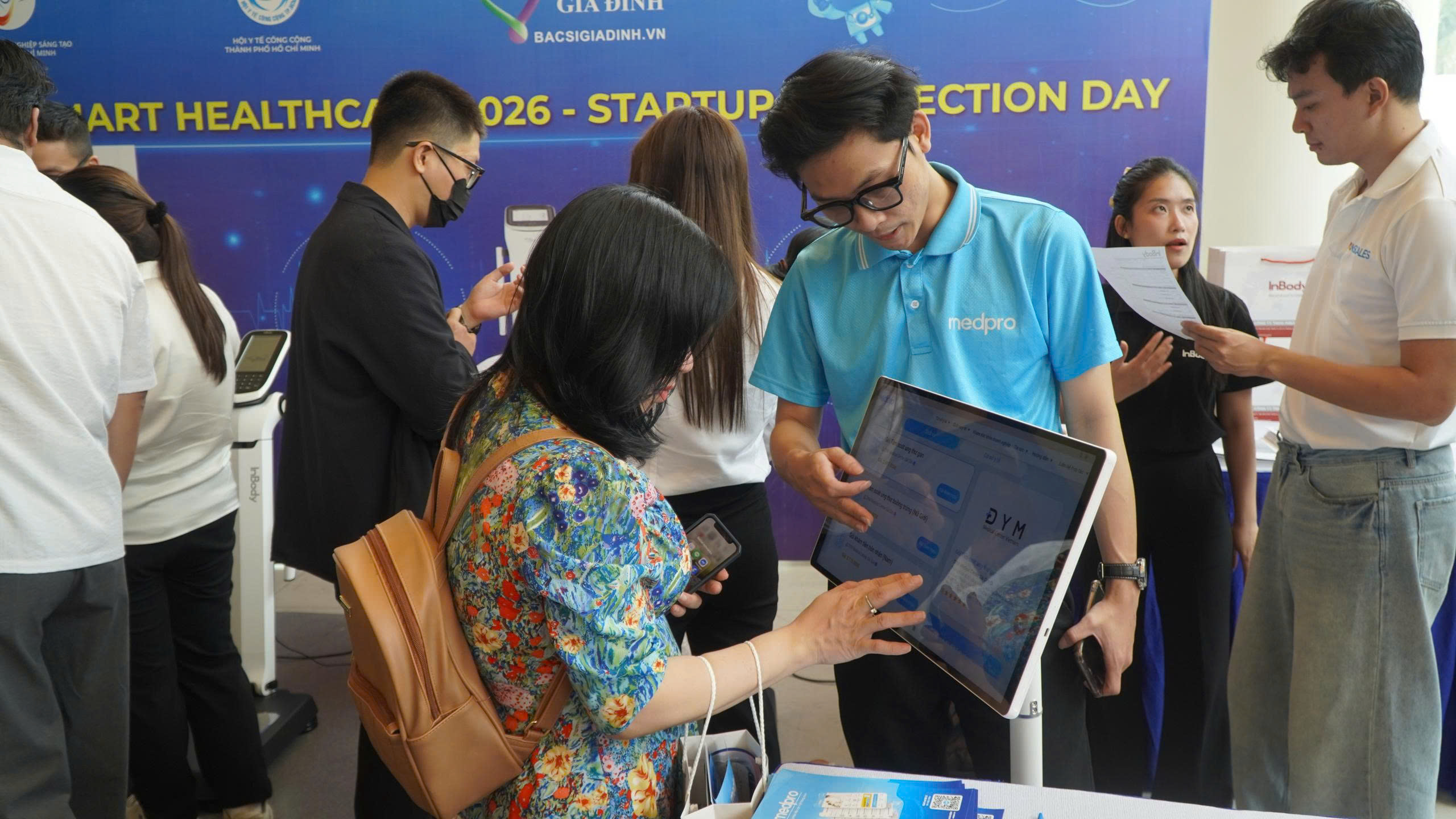 Các 6Pg88.con độc quyền mỗi ngày tham gia triển lãm Smart Healthcare 2026 - Startup Connection Day tại SIHUB, ngày 8/4.