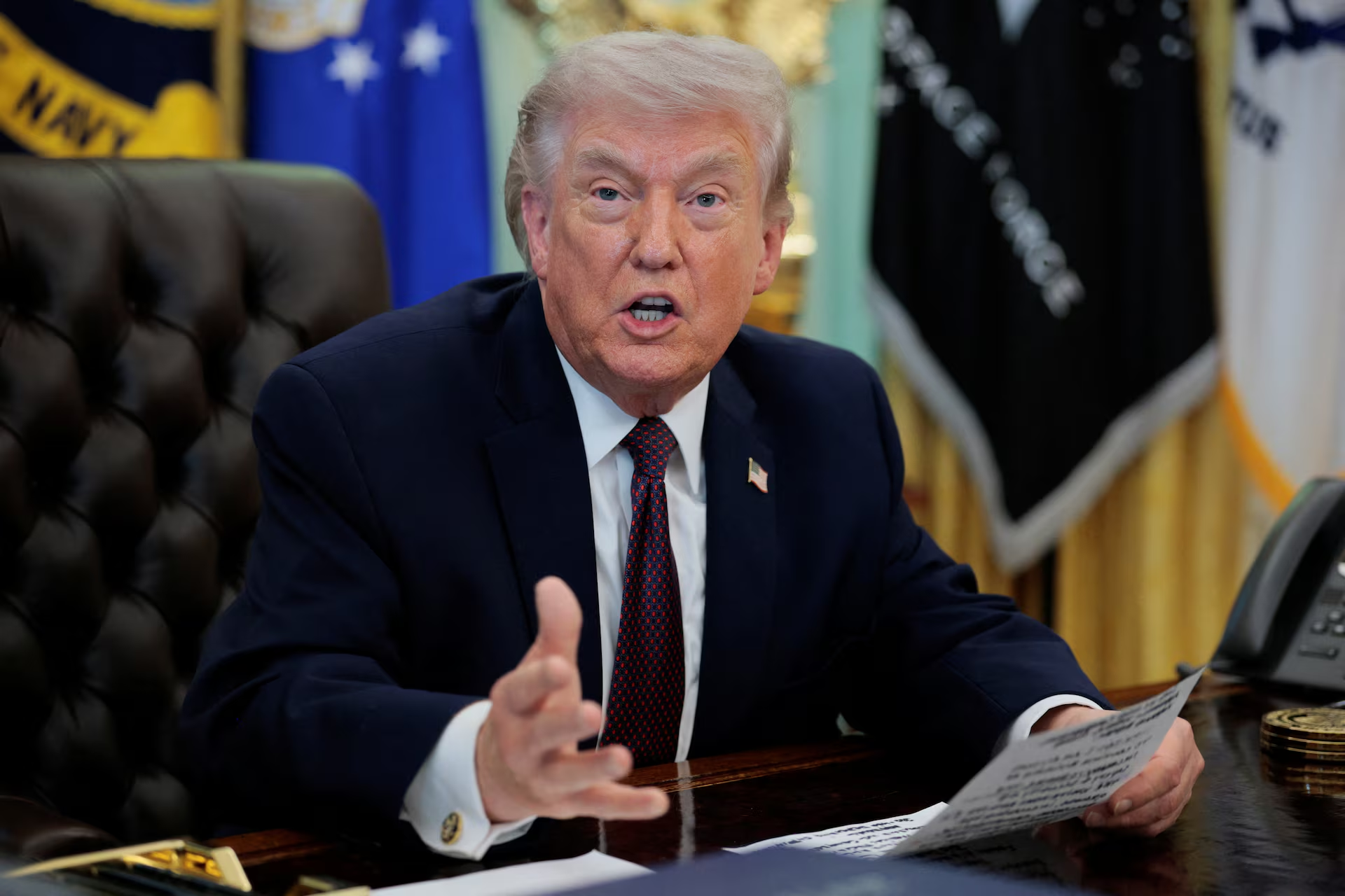 Tổng thống Mỹ Donald Trump - Ảnh: Reuters.