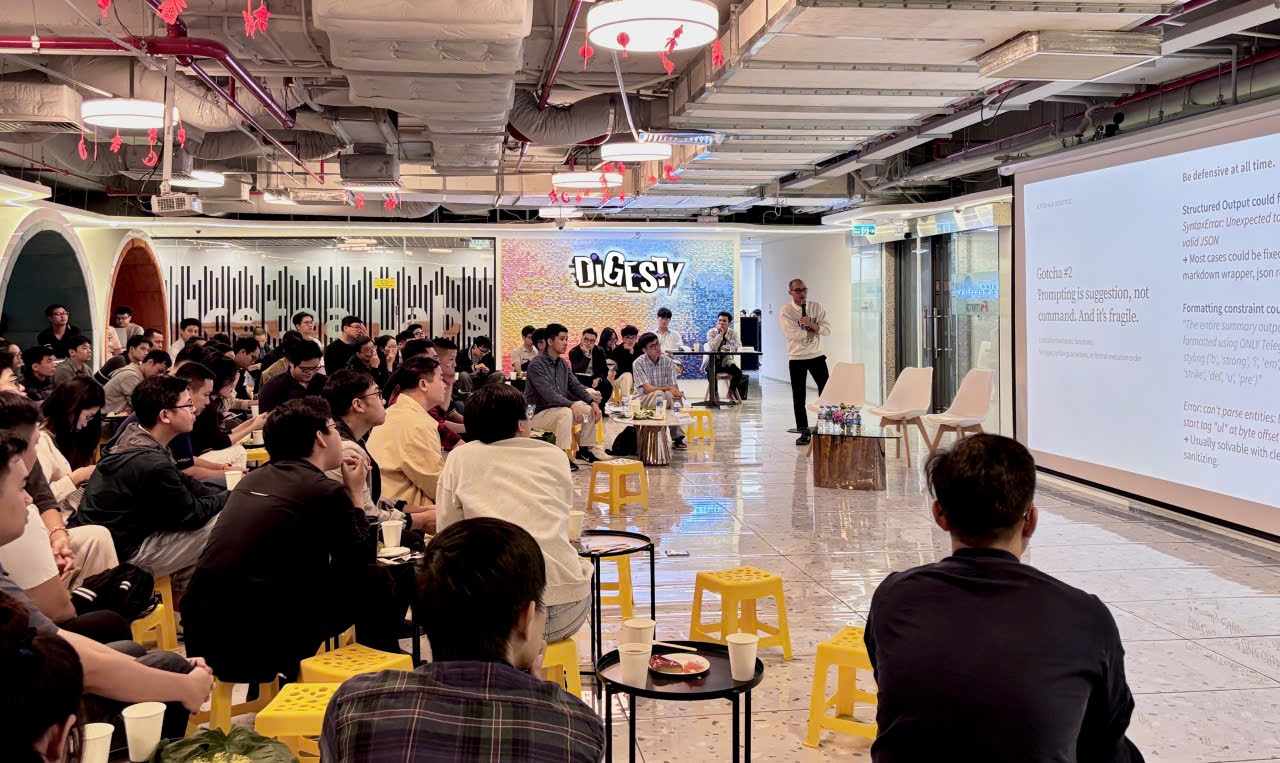 Một TALK do Icetea AI & Robotics tổ chức tại trụ sở Công ty. Ảnh:&nbsp;Icetea AI & Robotics.