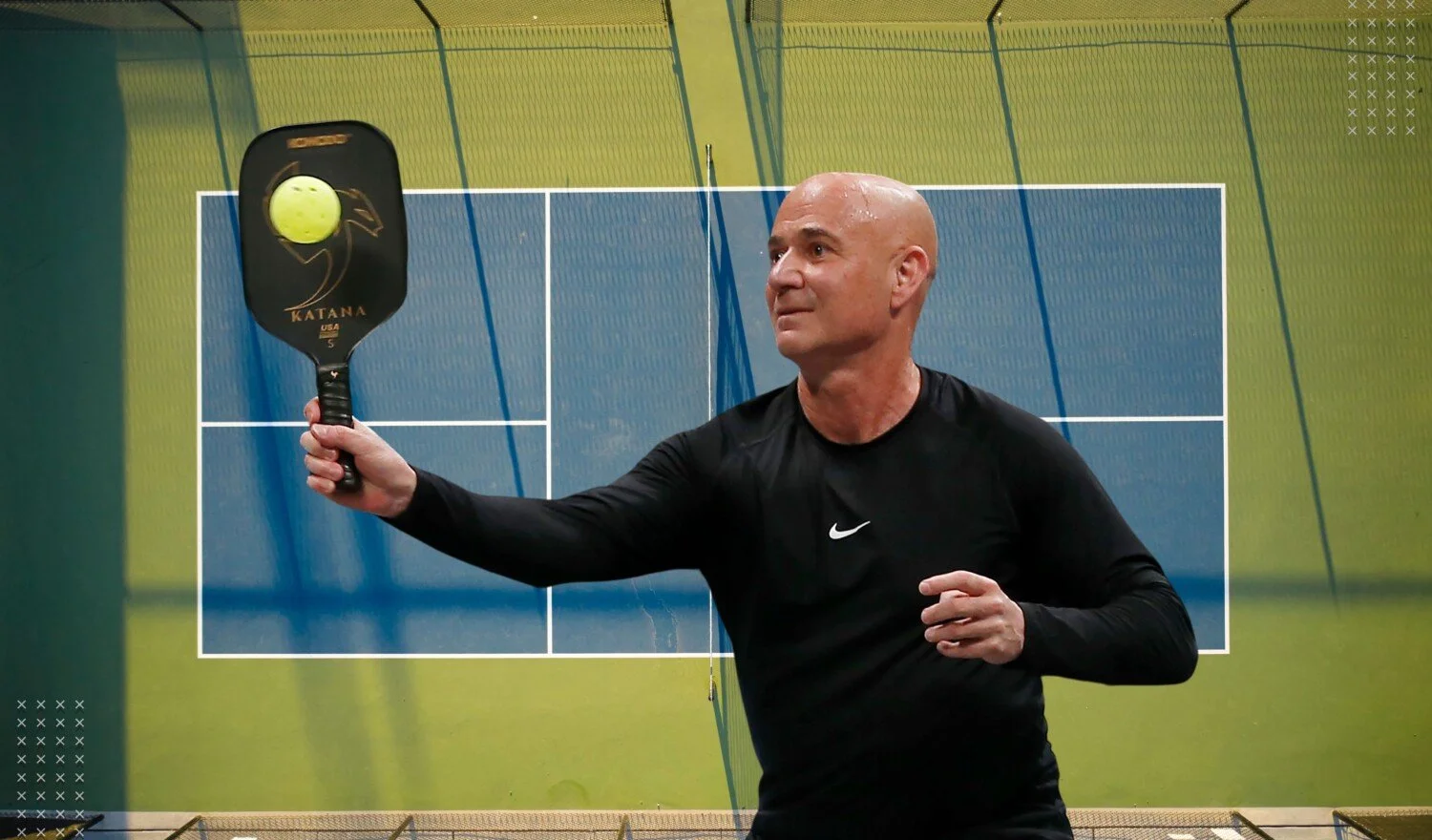 Agassi đã tới Việt Nam trong khuôn khổ chuyến du đấu biểu diễn JOOLA Pickleball Legends Tour 2025.&nbsp;