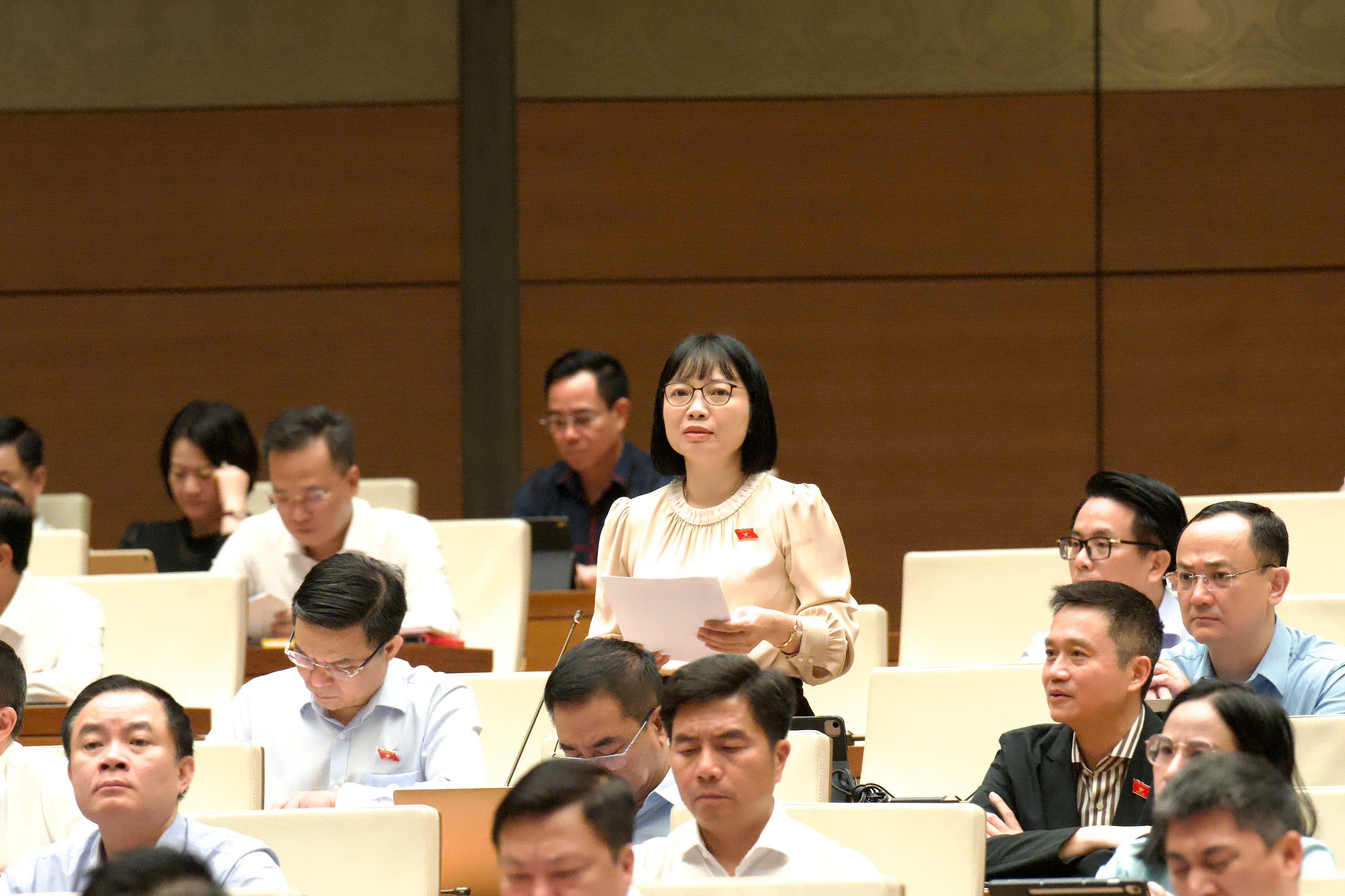 Đại biểu Nguyễn Thị Việt Nga – Đoàn Đại biểu Link Trang Chủ PG88.Com Mới #2026 thành phố Hải Phòng. Ảnh: Link Trang Chủ PG88.Com Mới #2026