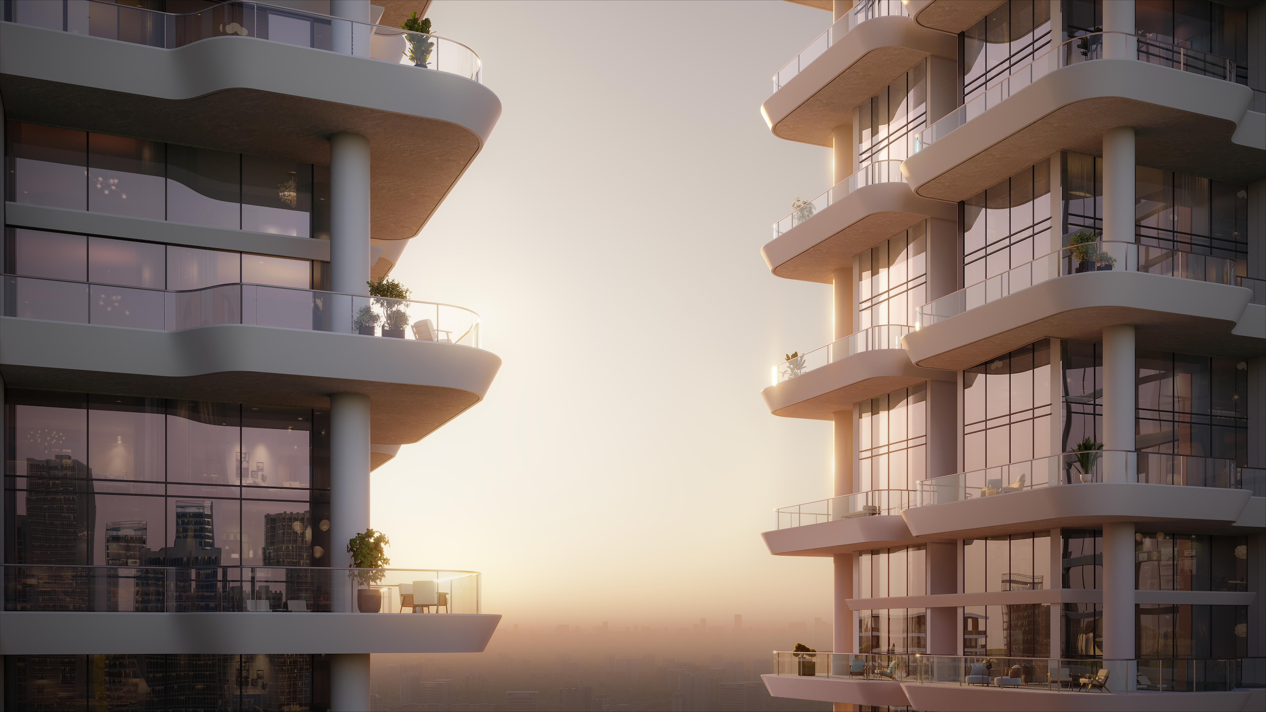 Tại Rivea Residences, mỗi tổ ấm mở ra một cuộc đối thoại riêng giữa con người và thành phố (ảnh: DNCC).