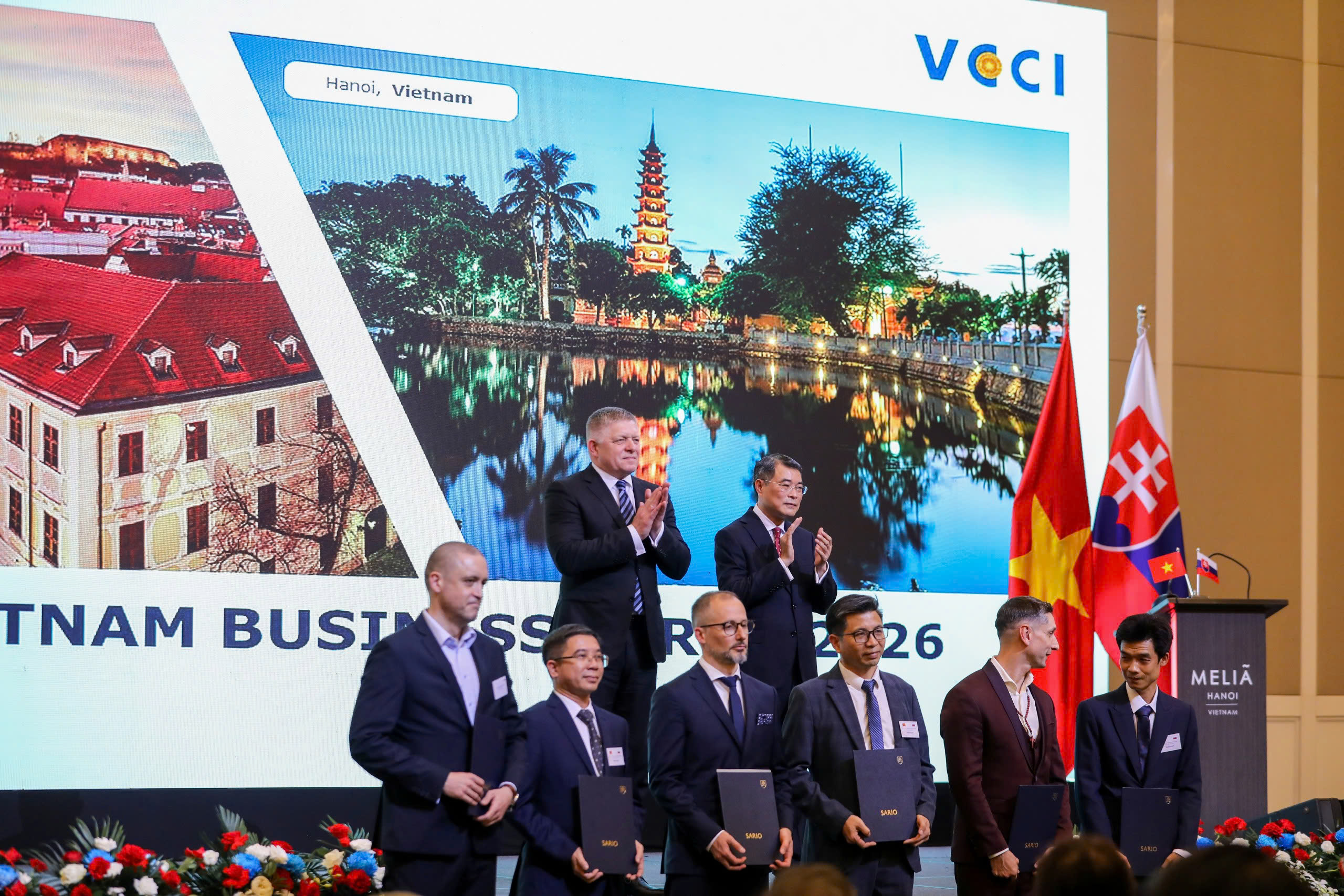 Diễn đàn 6Pg88.con độc quyền mỗi ngày Việt Nam - Slovakia được tổ chức vào chiều ngày 13/4 tại Hà Nội. (Ảnh : Việt Dũng)