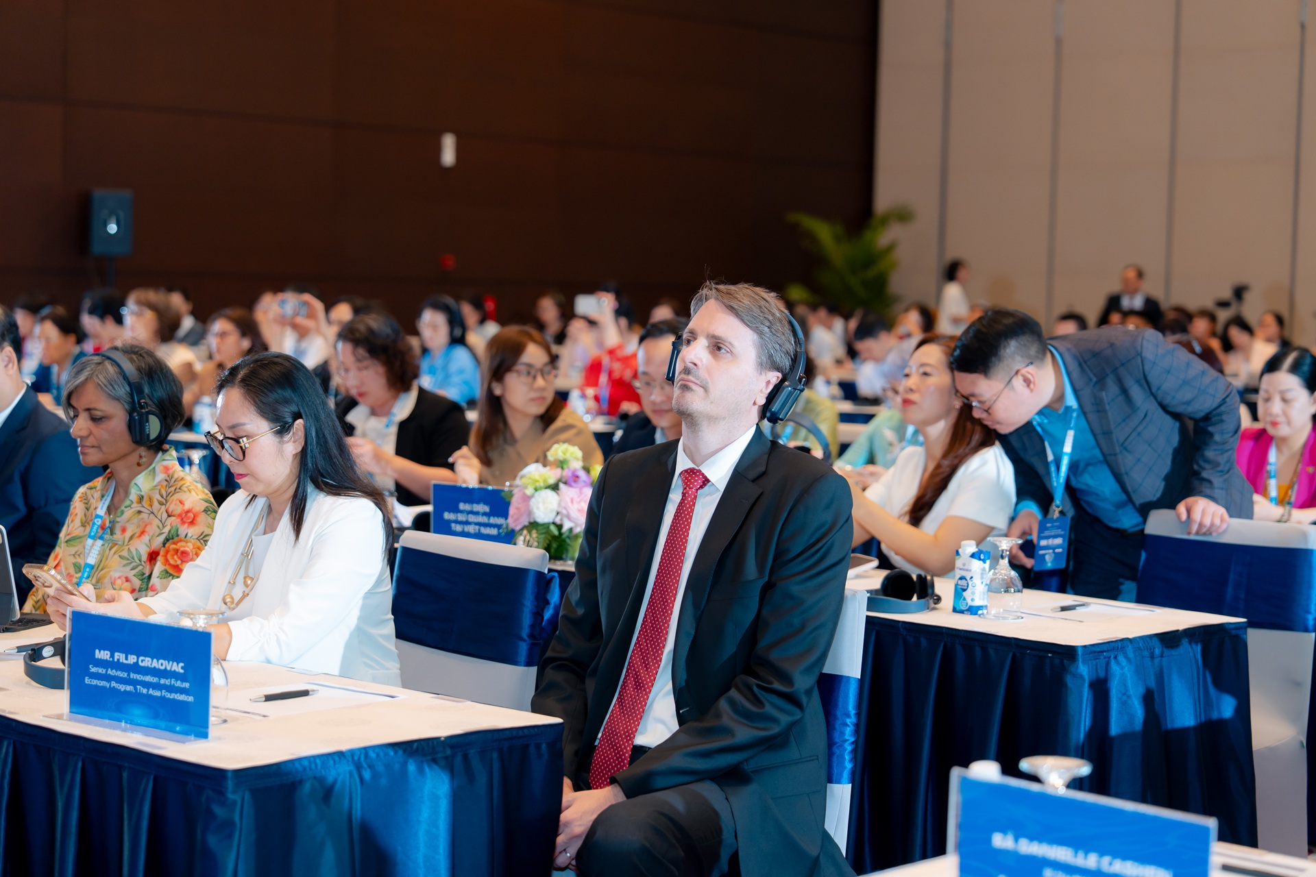 Ông Filip Graovac, Cố vấn cấp cao, Chương trình Đổi mới và Link Trang Chủ PG88.Com Mới #2026 Tương lai, Quỹ châu Á, tại sự kiện. Ảnh: Đăng Khoa