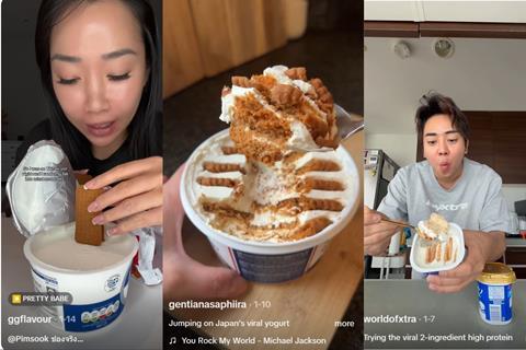 Món “bánh cheesecake kiểu Nhật” sử dụng sữa chua Hy Lạp đang gây sốt trên TikTok.