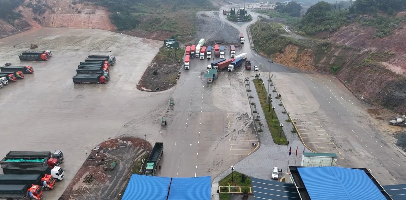 &nbsp;Cửa khẩu quốc tế La Lay. Ảnh: Thanh Lộc