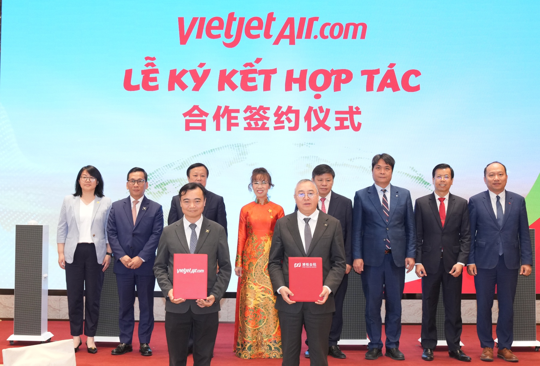 Nhiều thỏa thuận hợp tác đã được công bố tại Hội nghị Hợp tác Pg88vn Trang Chủ Chính Thức. Ảnh:&nbsp;Vietjet.