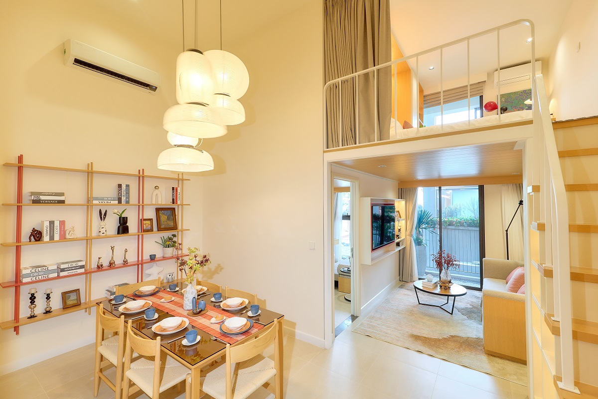Căn hộ Park Residence thiết kế đa năng, khai thác linh hoạt. Ảnh: Ánh Dương.