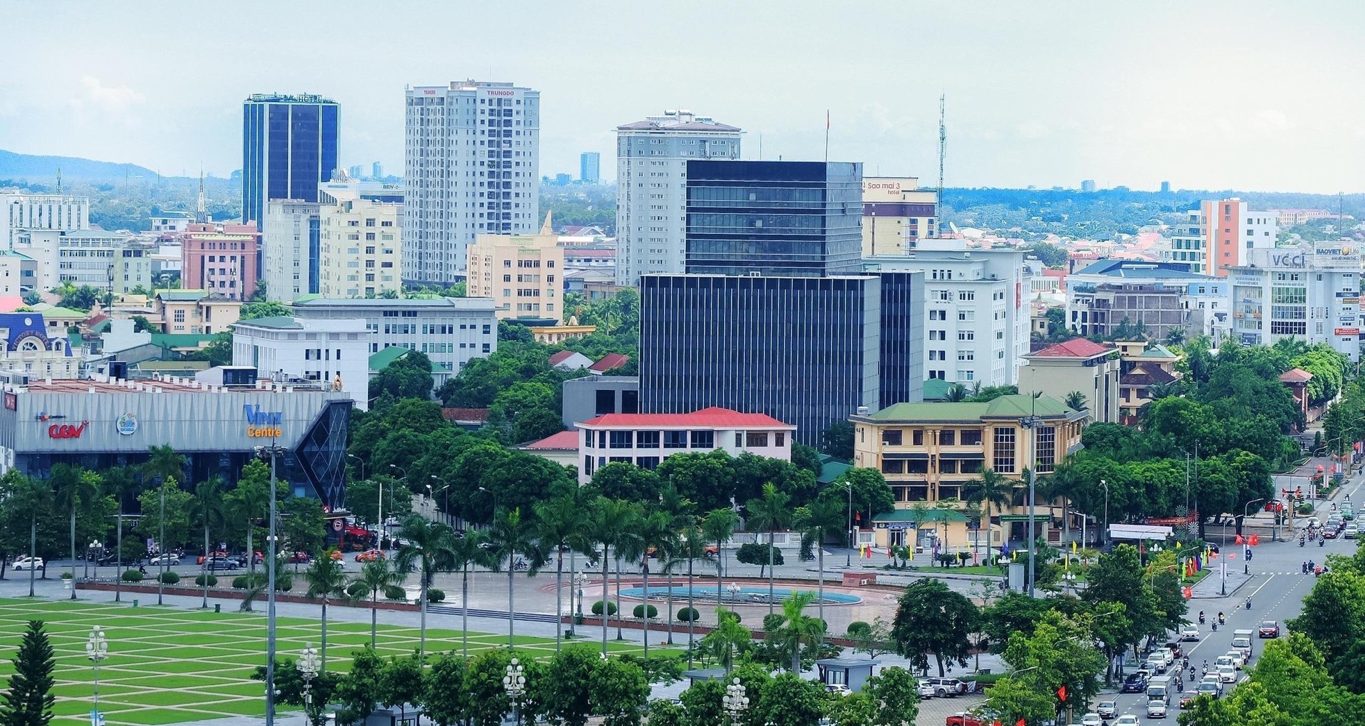 Một góc đô thị Vinh. Ảnh: Thành Duy