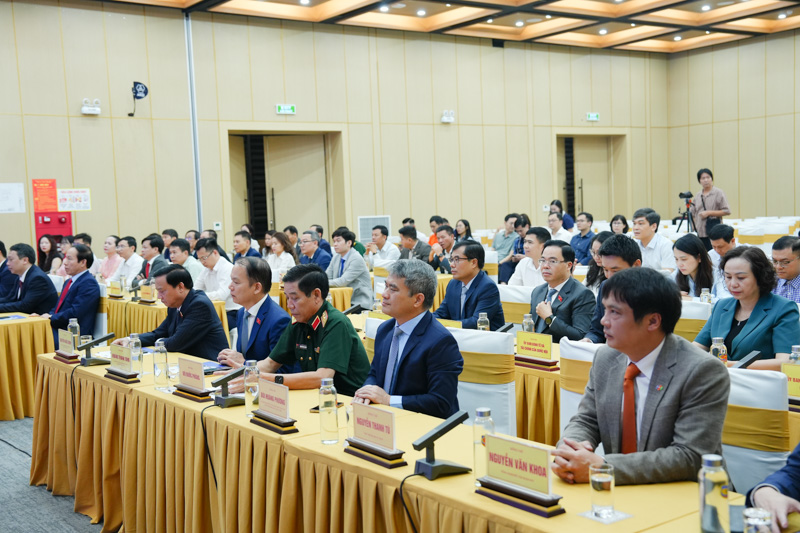 Các đại biểu tham dự buổi lễ.&nbsp;Ảnh: MOJ.