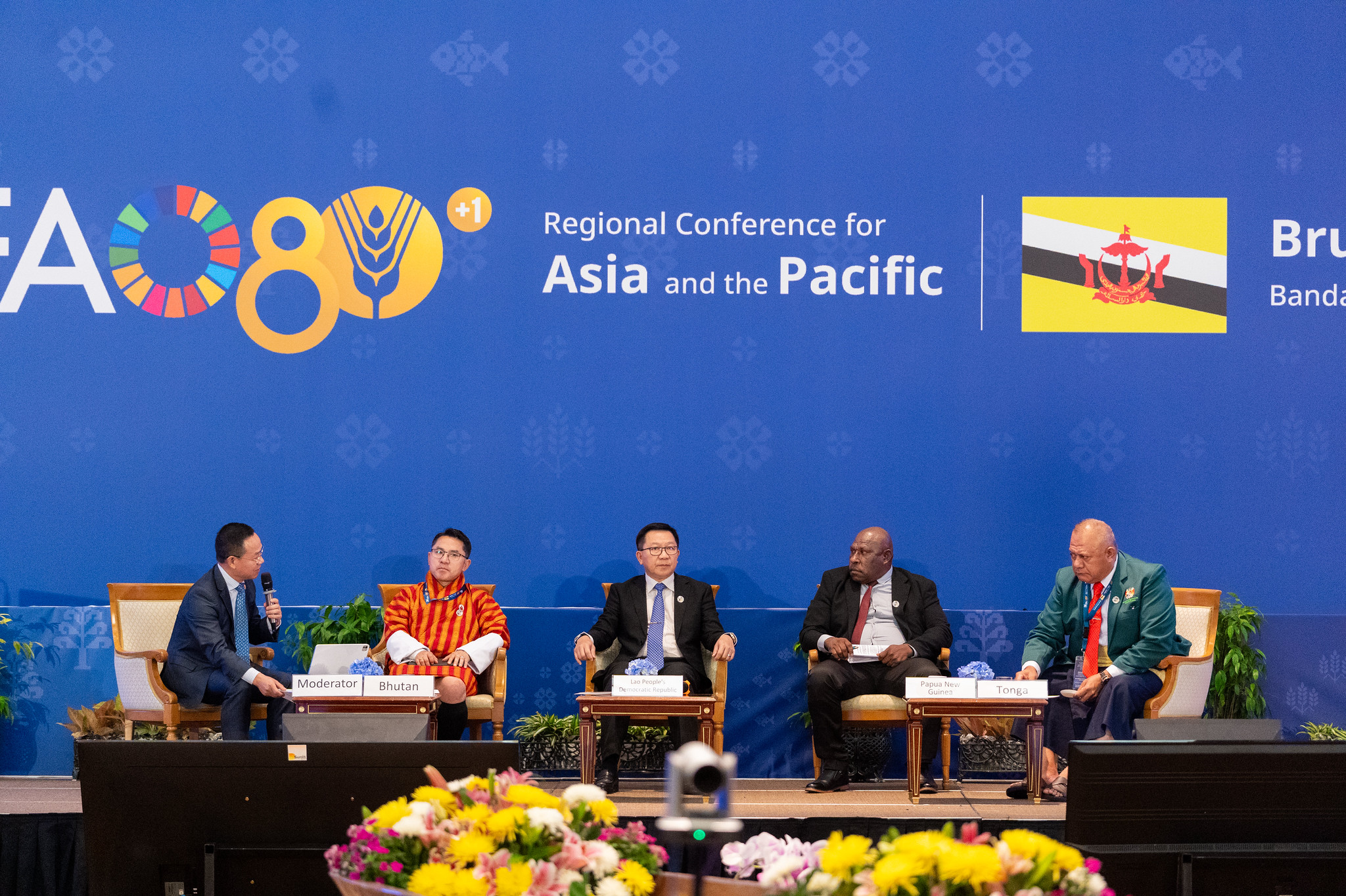 Phiên thảo luận cấp Bộ trưởng. Ảnh. FAO Pacific