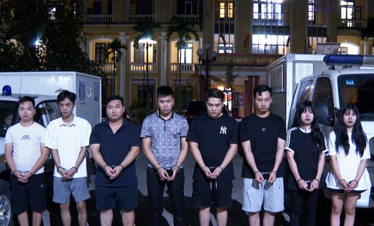 Nhóm đối tượng trong đường dây lừa đảo của VIDA Group.