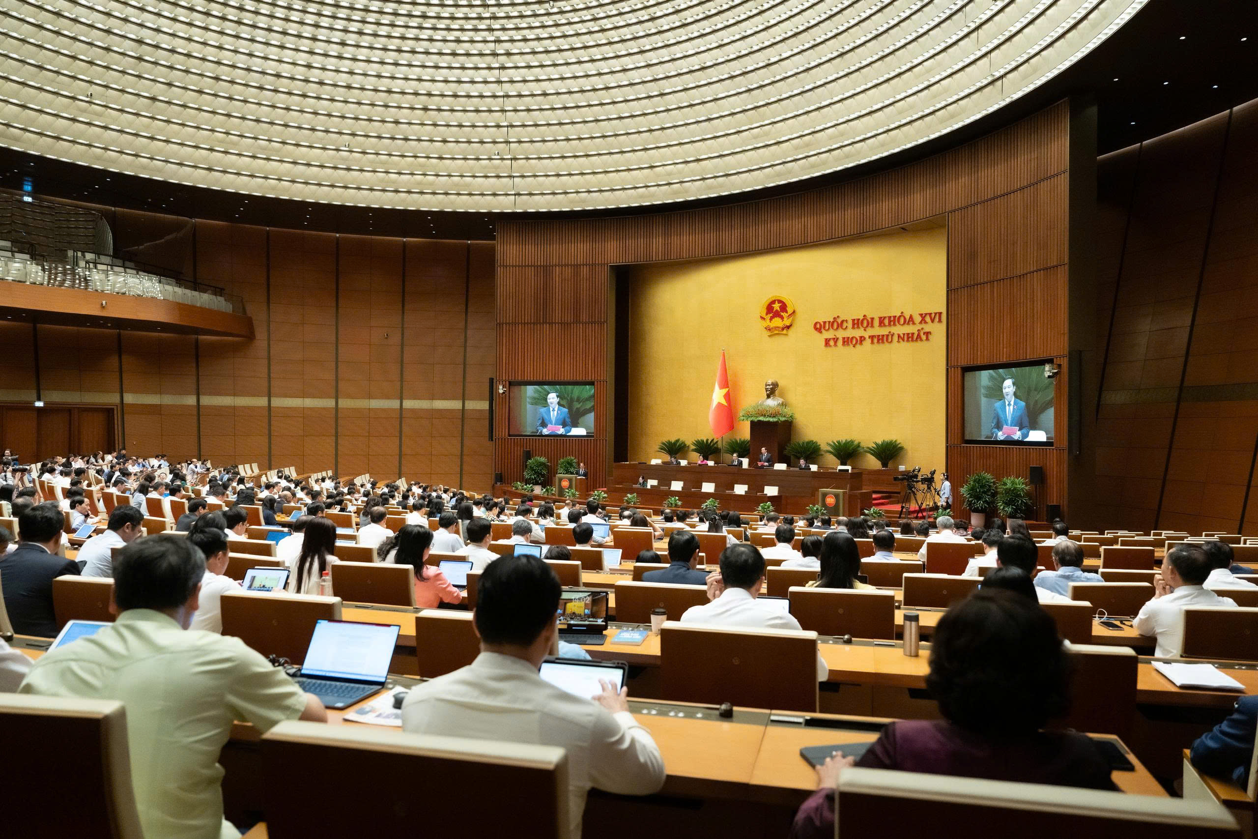 Quang cảnh Phiên họp chiều 23/4. Ảnh: Link Trang Chủ PG88.Com Mới #2026.