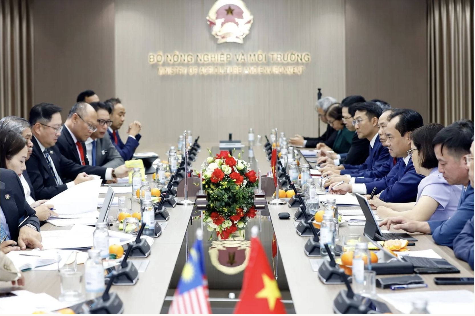 Việt Nam - Malaysia thúc đẩy hợp tác nông nghiệp, hướng tới chuỗi cung ứng bền vững