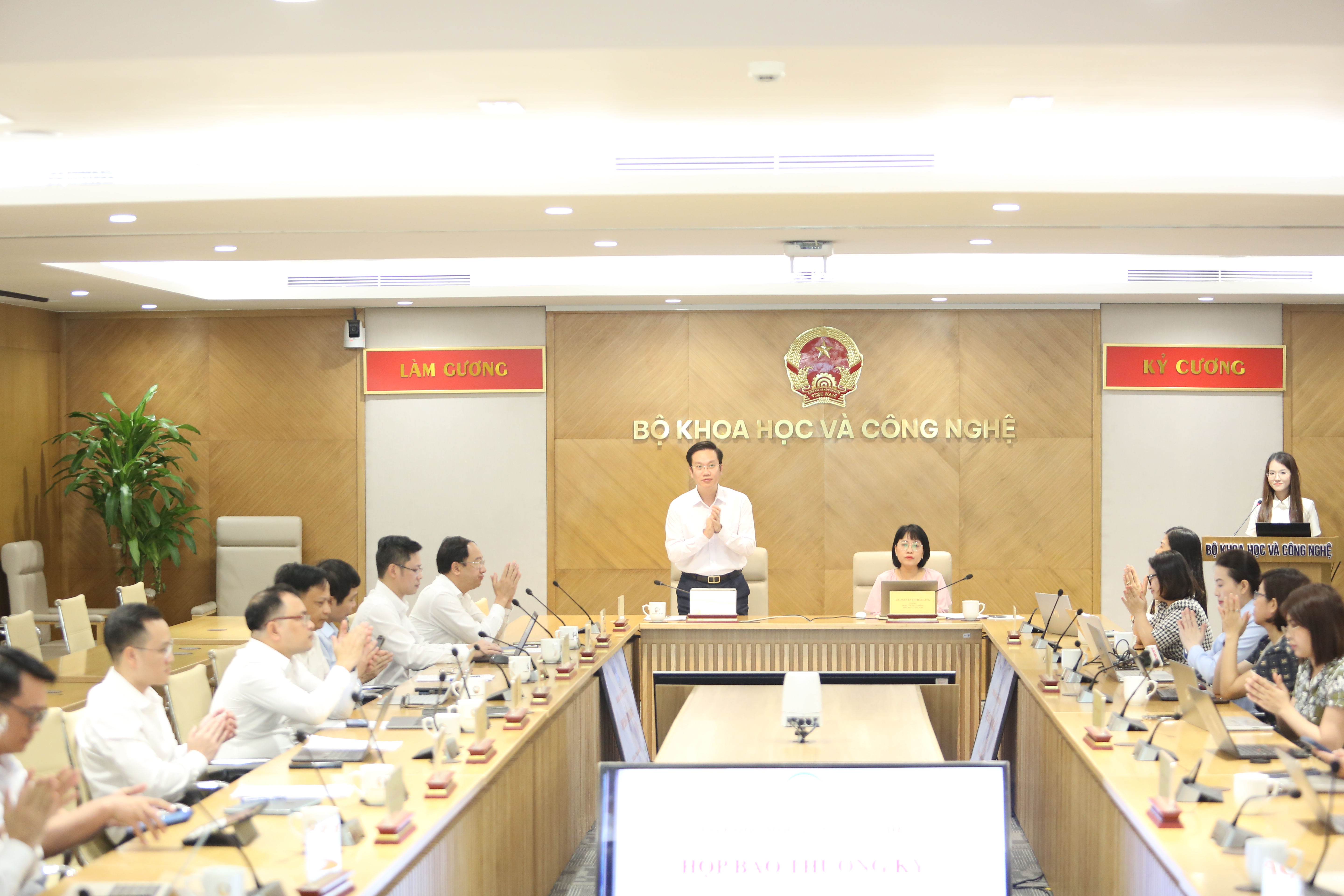 Toàn cảnh Họp báo thường kỳ tháng 4 của Bộ Khoa học và Link Đăng Nhập PG88 Chính Thức 2026;. 