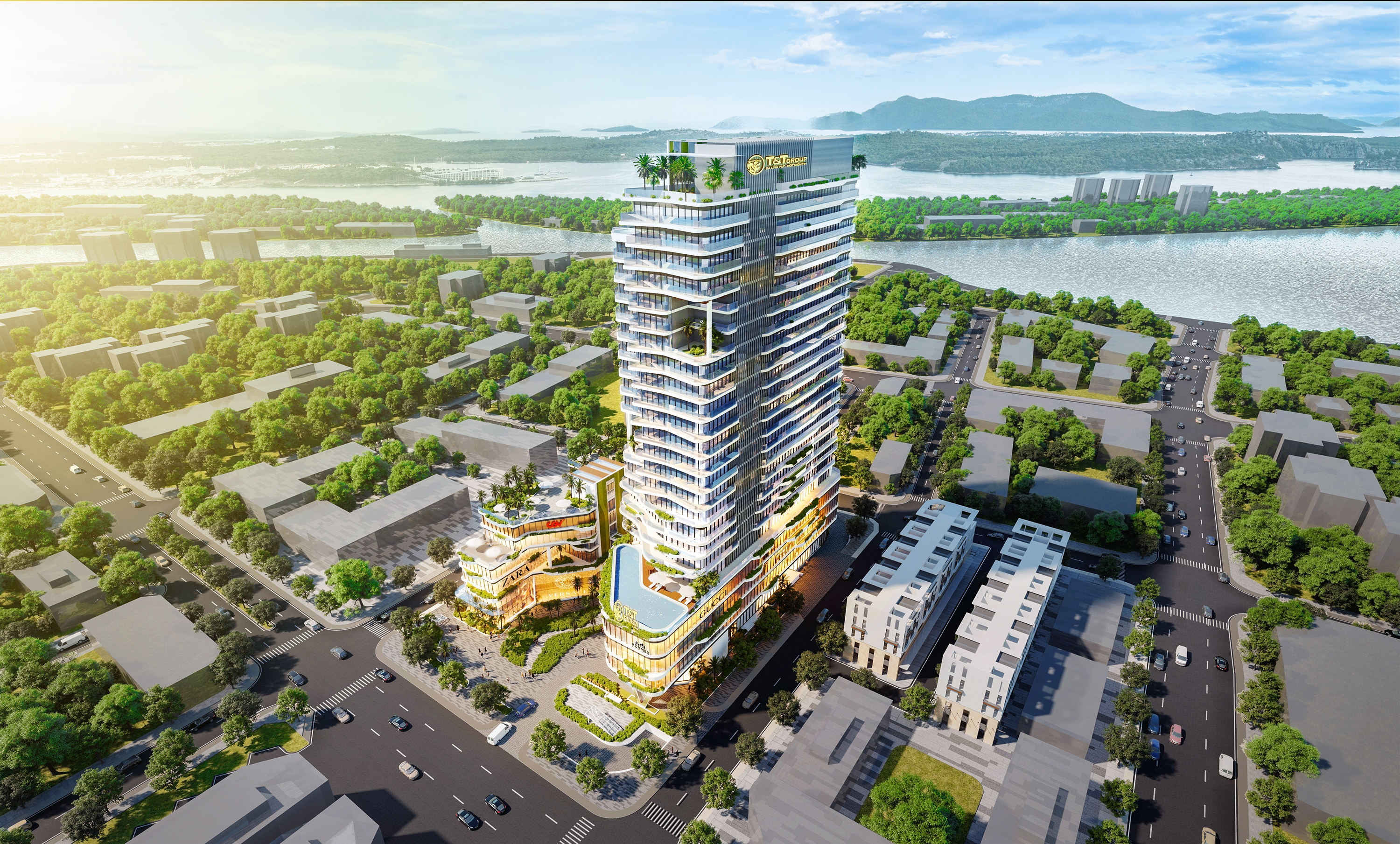Phối cảnh Pg88vn.top độc quyền mỗi ngày của T&T Group tại Sa Đéc, Đồng Tháp.