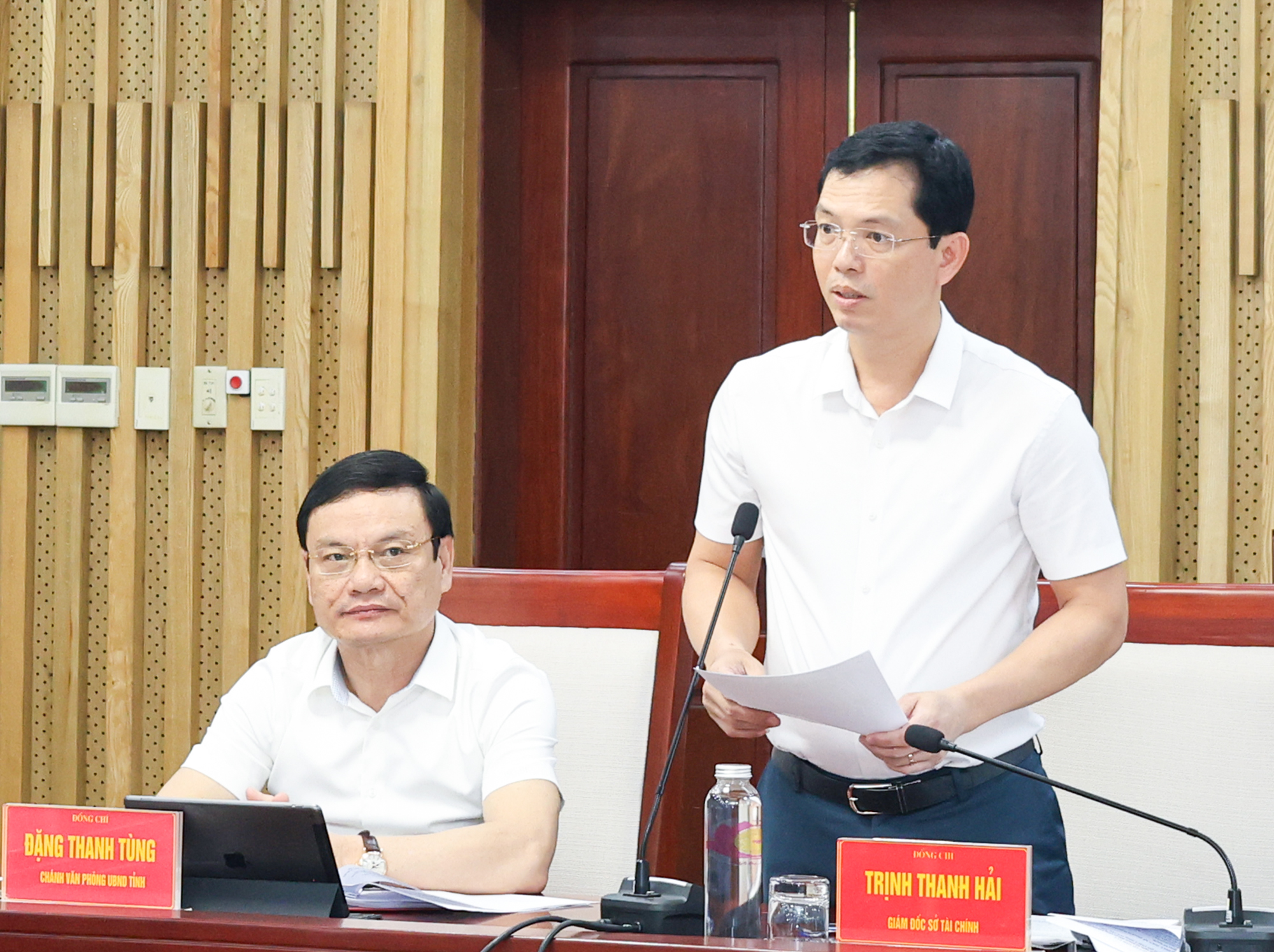 Giám đốc Sở Pg88hi tỷ lệ thưởng hấp dẫn Nghệ An Trịnh Thanh Hải báo cáo tình hình thực hiện và giải ngân kế hoạch Pg88vn Trang Chủ Chính Thức công 4 tháng đầu năm tại&nbsp;hội nghị trực tuyến toàn tỉnh&nbsp;