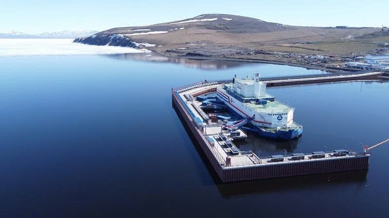 Nhà máy điện hạt nhân nổi “Akademik Lomonosov”- nhà máy SMR duy nhất trên thế giới hiện đang vận hành Pg88ok ưu đãi hấp dẫn từ cuối năm 2019. Ảnh: Rosatom