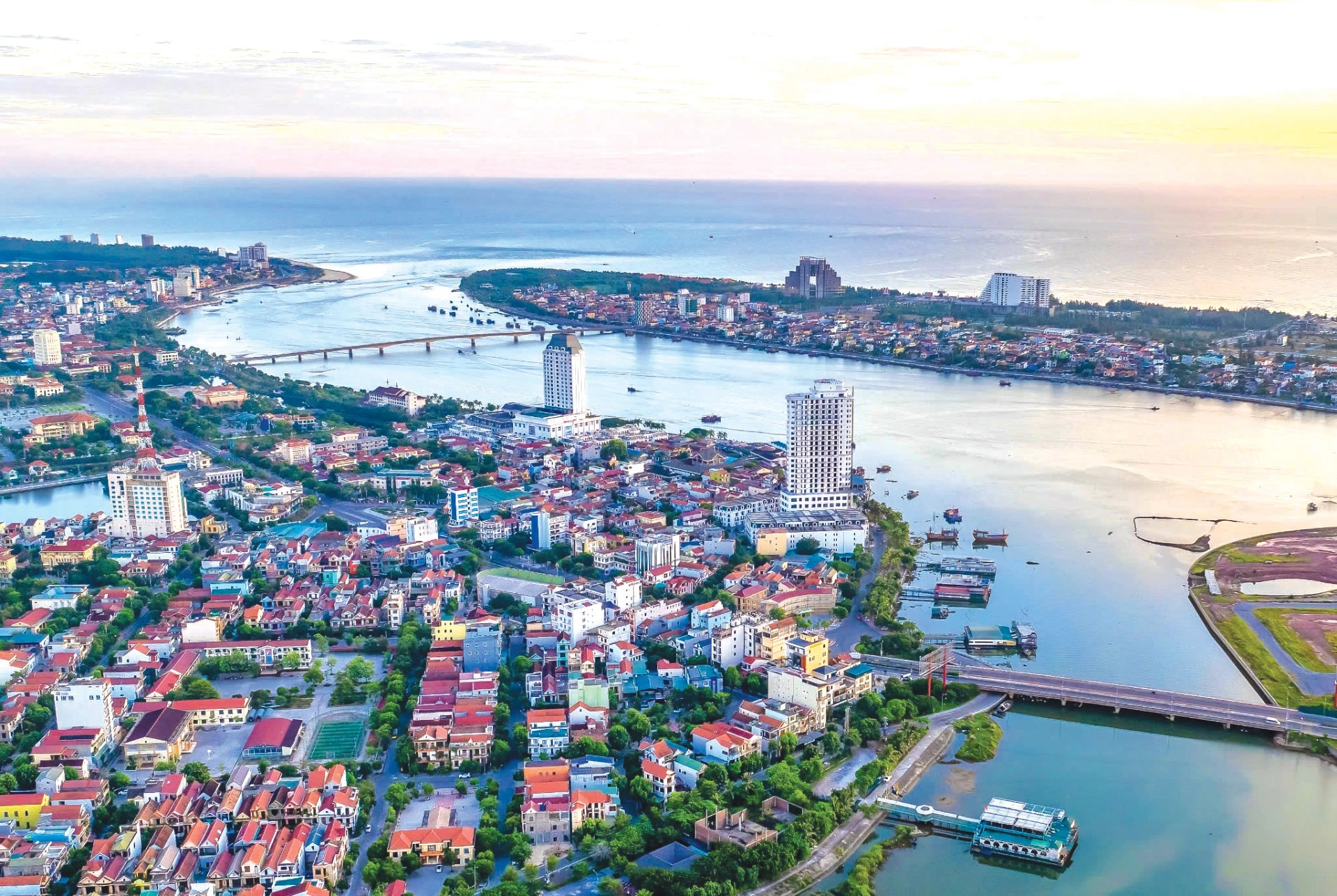 Một góc phường Đồng Hới.Ảnh: Đức Thành