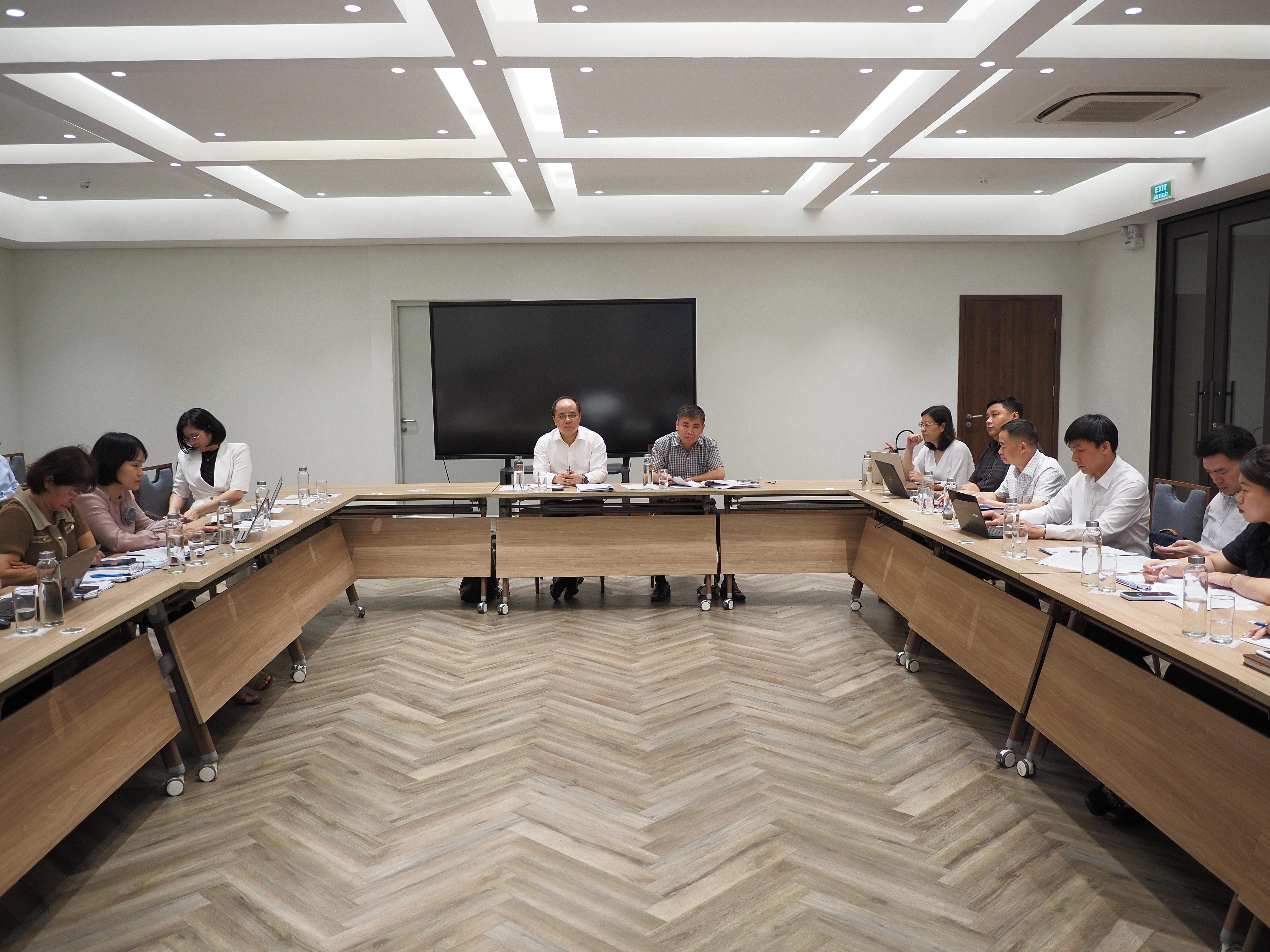 Toàn cảnh cuộc họp. Ảnh: MOJ.