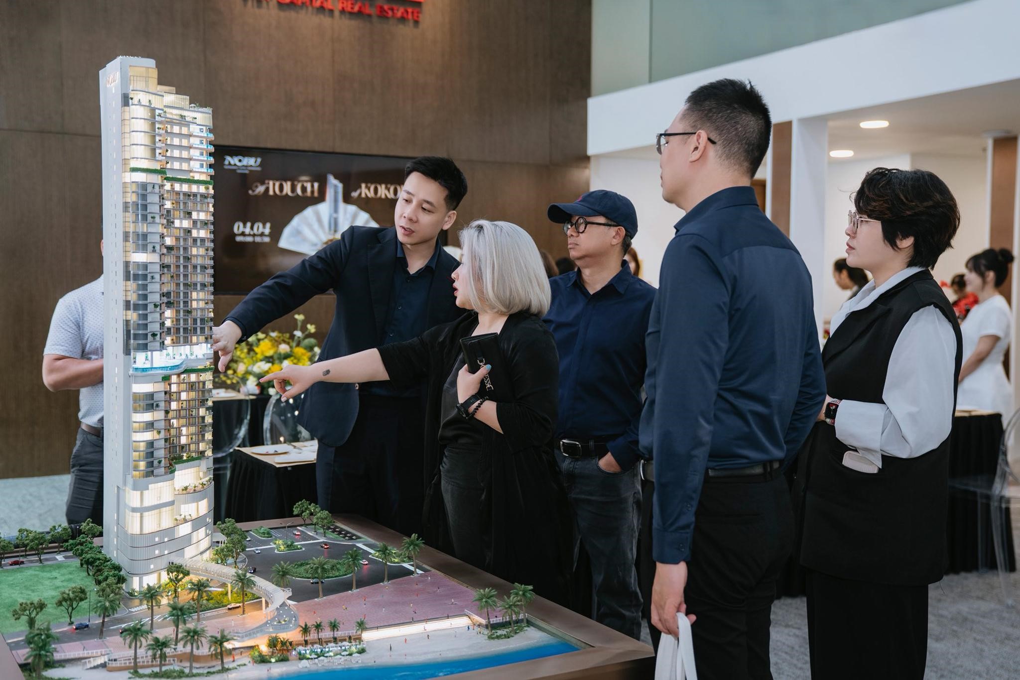 Sự đón nhận nồng nhiệt từ khách hàng miền Bắc là minh chứng cho thấy Nobu Danang đang chinh phục một trong những thị trường khó tính nhất. Ảnh: VCRE.