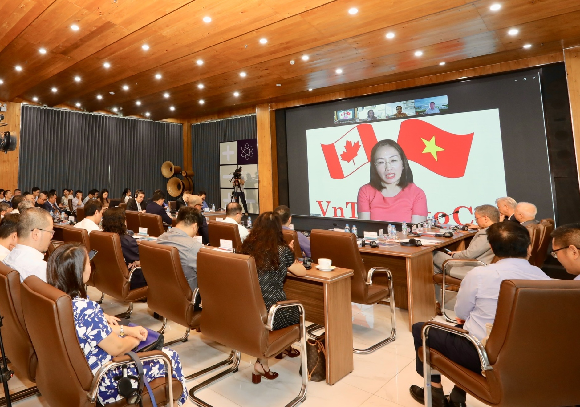 TS. Trần Thu Quỳnh, Tham tán Pg88ok ưu đãi hấp dẫn, Trưởng Thương vụ Việt Nam tại Canada, phát biểu tại&nbsp;Hội thảo quốc tế “Điện hạt nhân quy mô nhỏ: Giải pháp chiến lược cho an ninh năng lượng Việt Nam”.&nbsp;