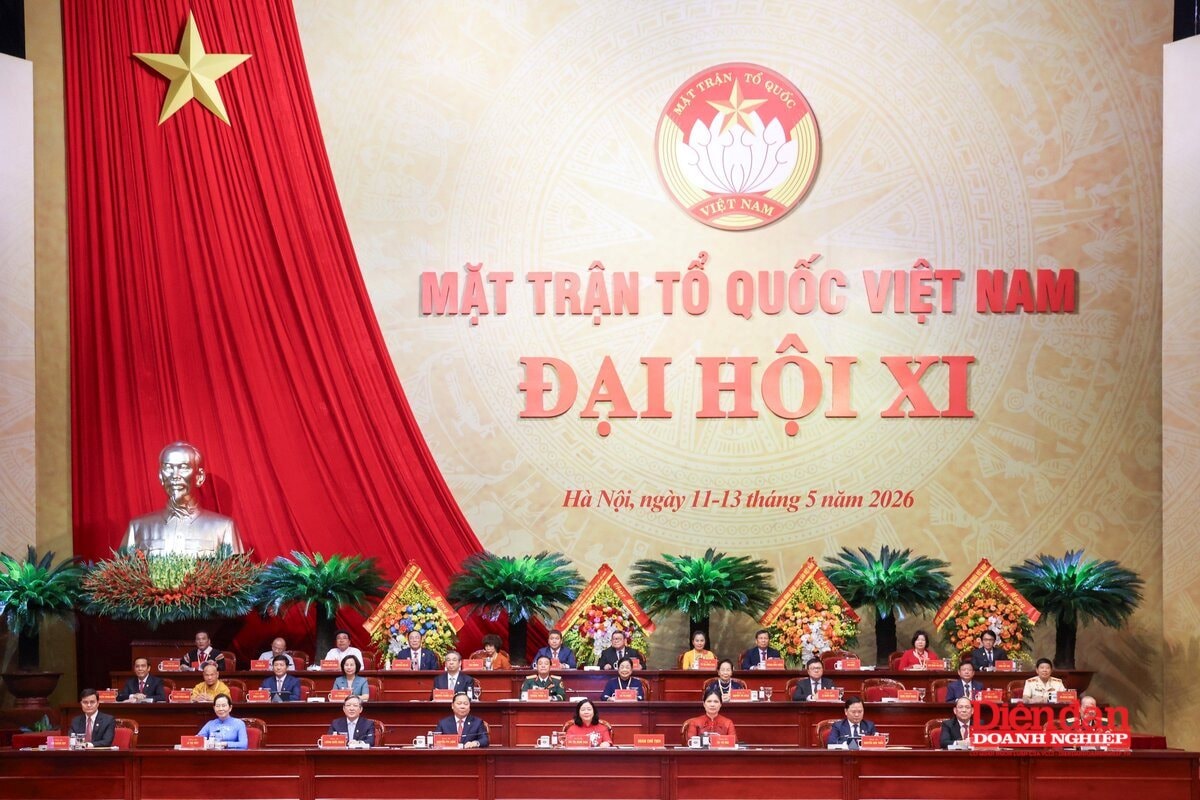 Đại hội đại biểu toàn quốc Mặt trận Tổ quốc Việt Nam lần thứ XI, nhiệm kỳ 2026–2031. Ảnh: Diễn đàn 6Pg88.con độc quyền mỗi ngày.