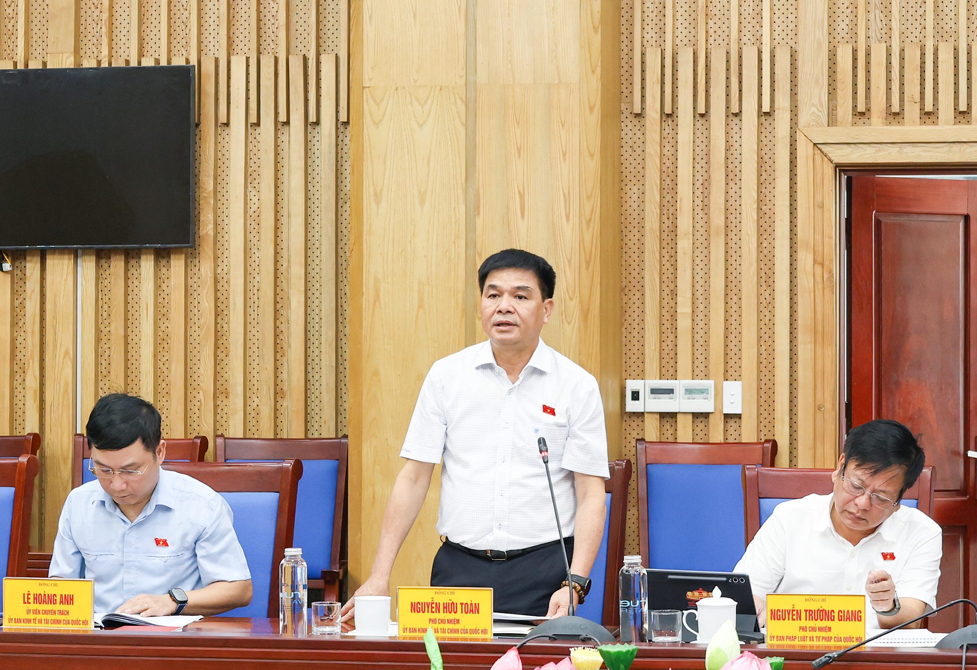 Phó Chủ nhiệm Ủy ban Link Trang Chủ PG88.Com Mới #2026 và Pg88hi tỷ lệ thưởng hấp dẫn của Link Trang Chủ PG88.Com Mới #2026&nbsp;Nguyễn Hữu Toàn – Trưởng đoàn công tác&nbsp;phát biểu