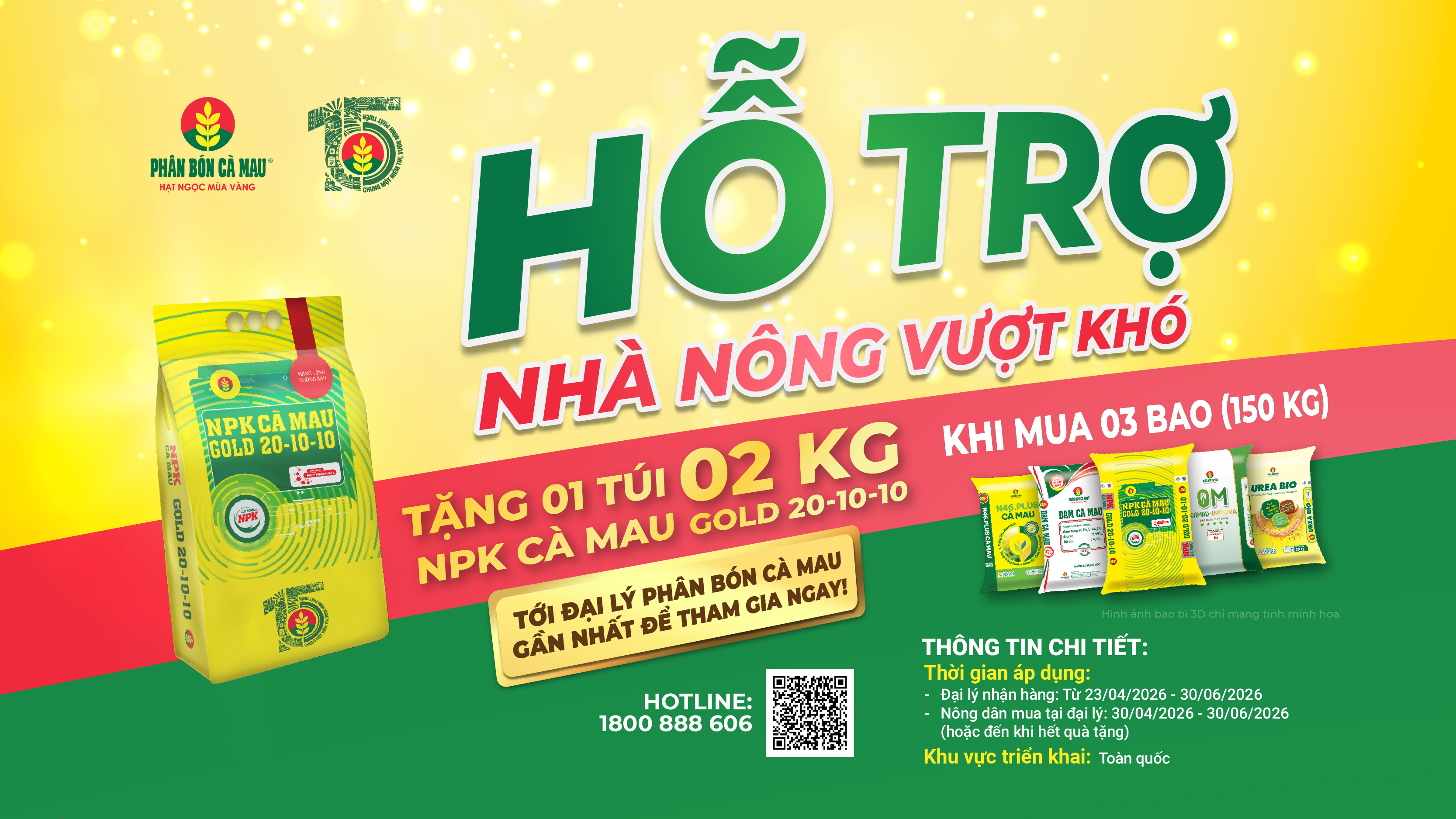 Chi tiết chương trình “Hỗ trợ nhà nông vượt khó”.