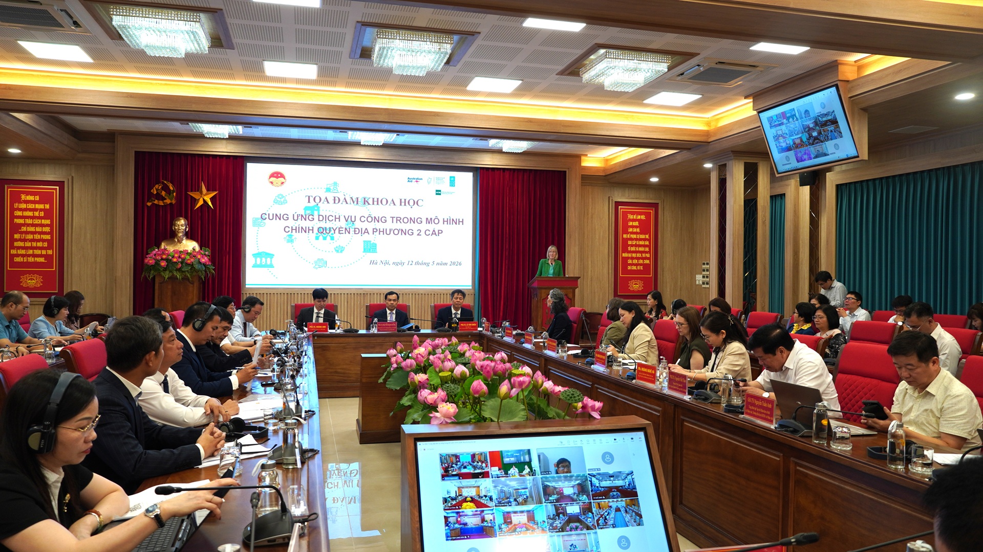 Tọa đàm Khoa học Cung ứng dịch vụ công trong mô hình chính quyền địa phương 2 cấp