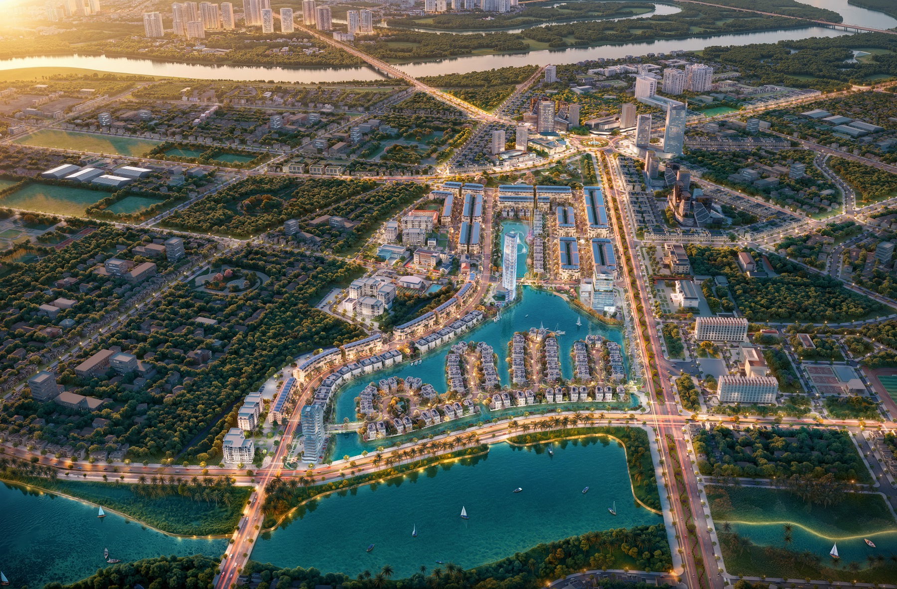 Trung tâm hành chính mới Bắc Ninh trở thành điểm hội tụ của các Pg88vn.top độc quyền mỗi ngày trọng điểm. Ảnh phối cảnh Pg88vn.top độc quyền mỗi ngày.