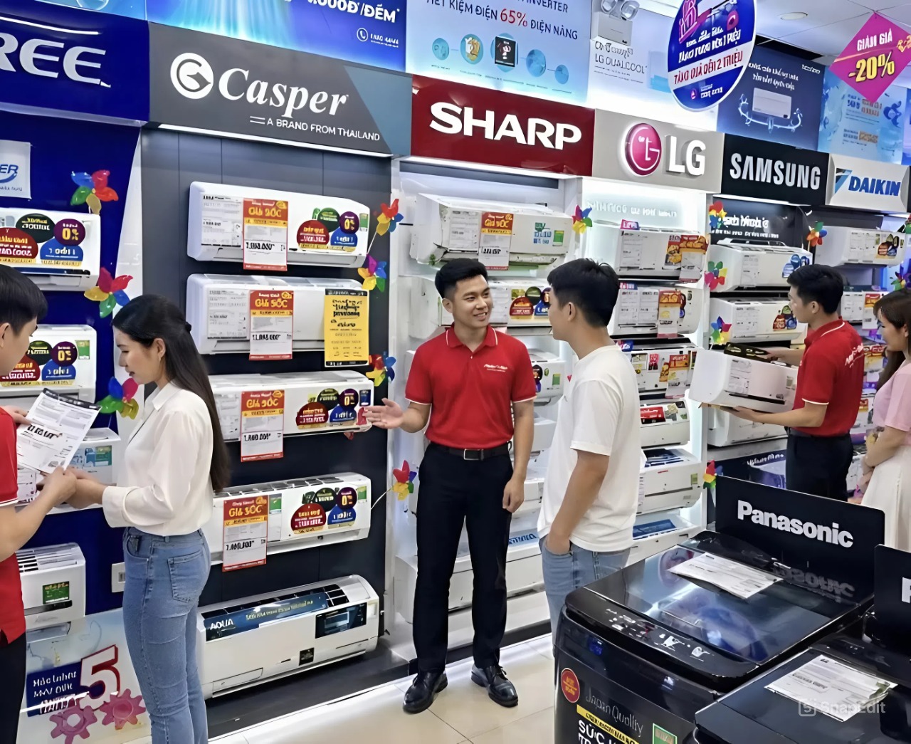 Thị trường thiết bị làm mát “nóng” theo hóa đơn điện