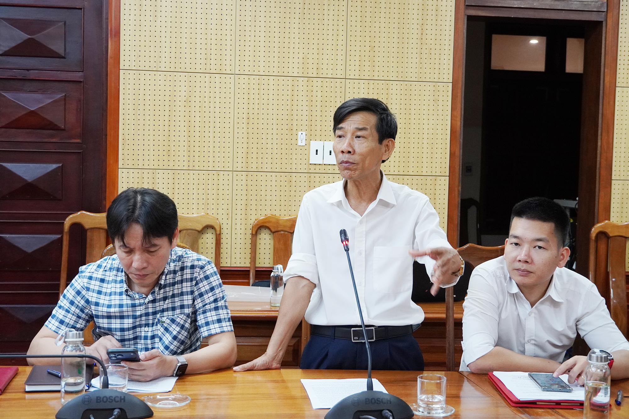 Đại diện Công ty TNHH tập đoàn Sơn Hải tham gia ý kiến tại hội nghị