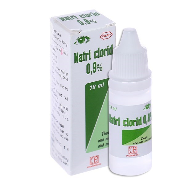 Bộ Y tế quyết định thu hồi trên toàn quốc lô thuốc nhỏ mắt Natri clorid 0,9%
