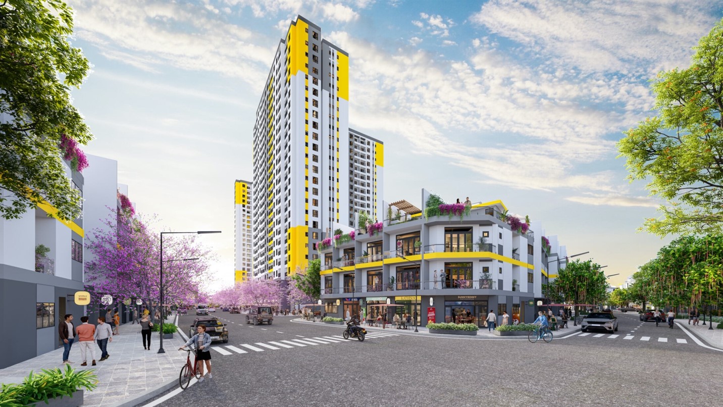 Vị trí Bcons City Life kết nối nhanh chóng đến các tuyến đường liên vùng. Ảnh: phối cảnh Pg88vn.top độc quyền mỗi ngày.