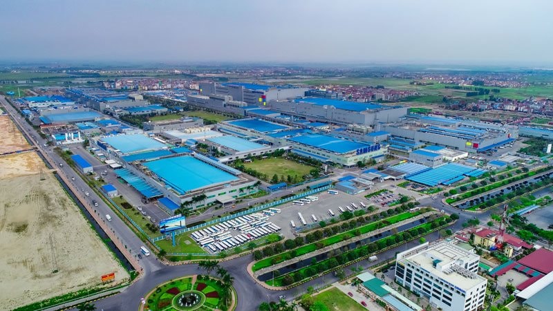 Khu công nghiêp Bắc Ninh. Ảnh: Minh họa