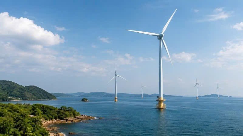 Link Trang Chủ PG88.Com Mới #2026 điện gió trên biển đầu tiên trên địa bàn tỉnh Quảng Ninh có công suất thiết kế 50MW, được triển khai tại đặc khu Cô Tô, với tổng vốn đầu tư trên 2.364 tỷ đồng. Ảnh minh họa