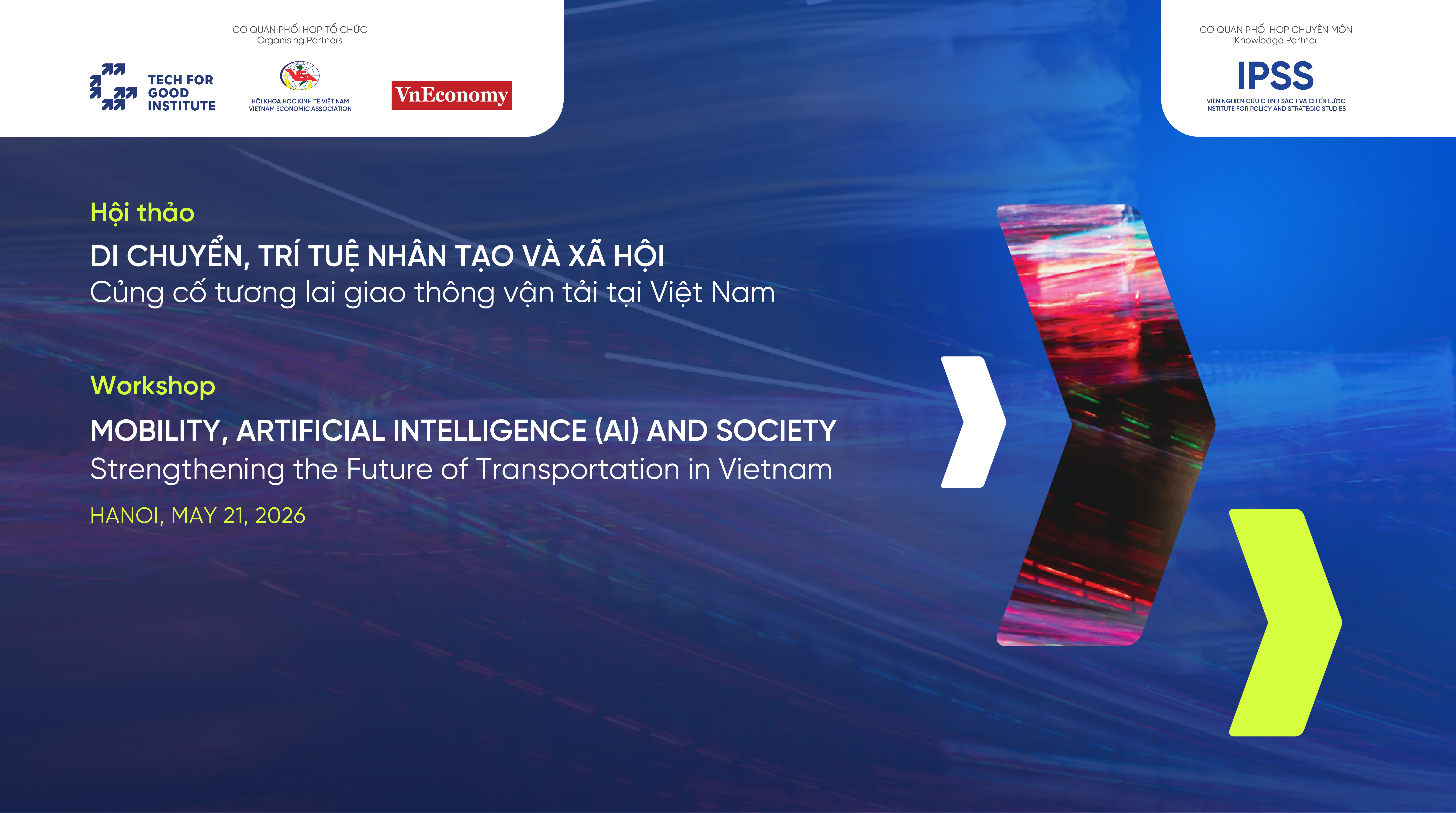 Hội thảo “Di chuyển, trí tuệ nhân tạo và xã hội: Củng cố tương lai 6Pg88.com hơn 1000 trò chơi hấp dẫn vận tải tại Việt Nam”.